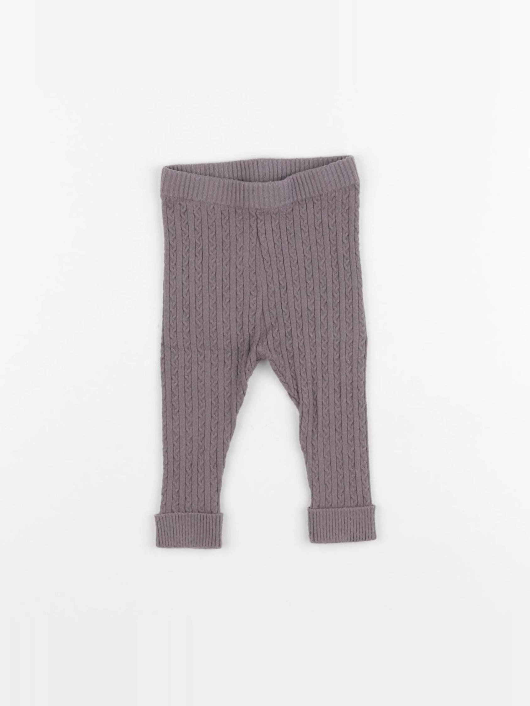 Zara - legging gris - 6/9 mois