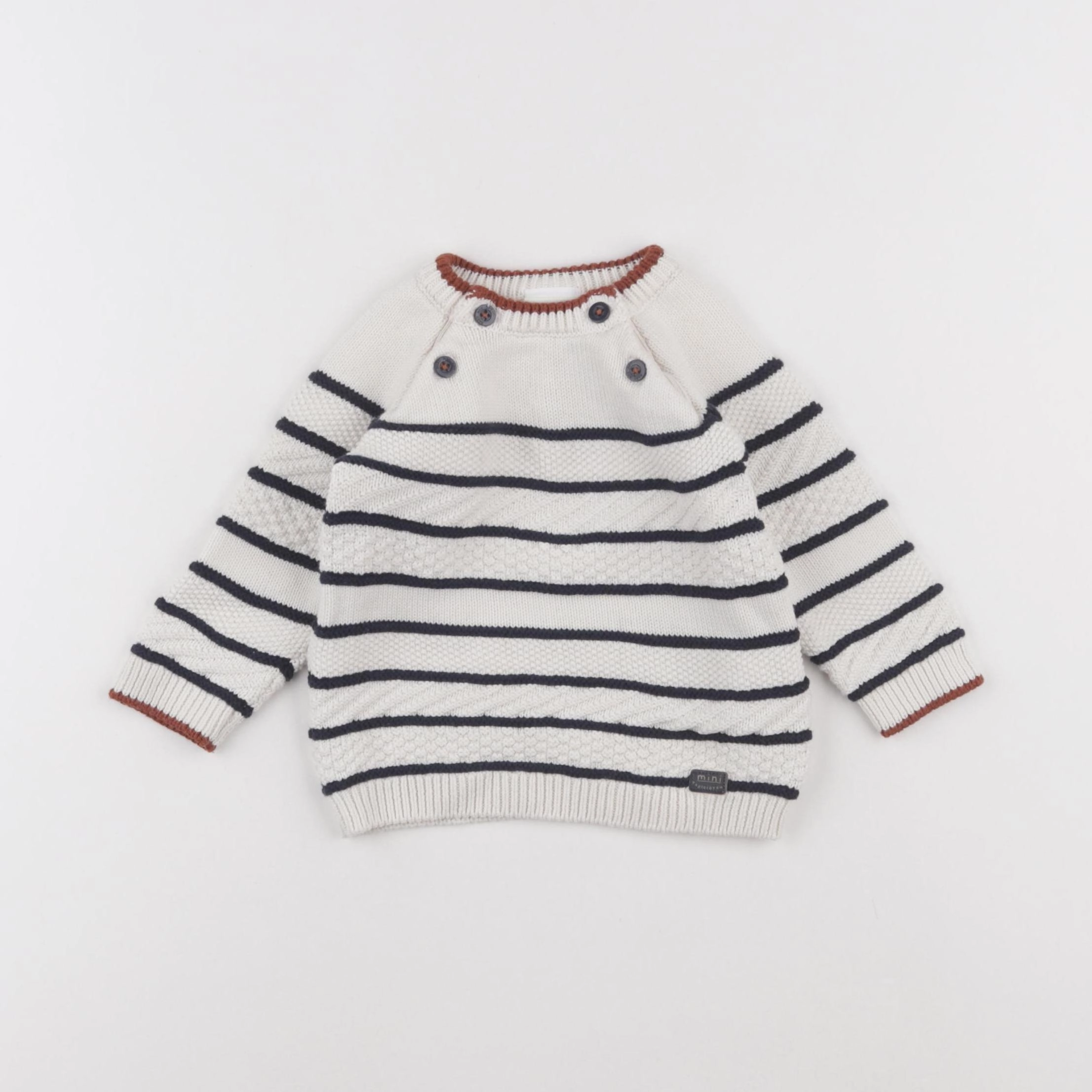 Tape à l'oeil - pull beige - 6 mois
