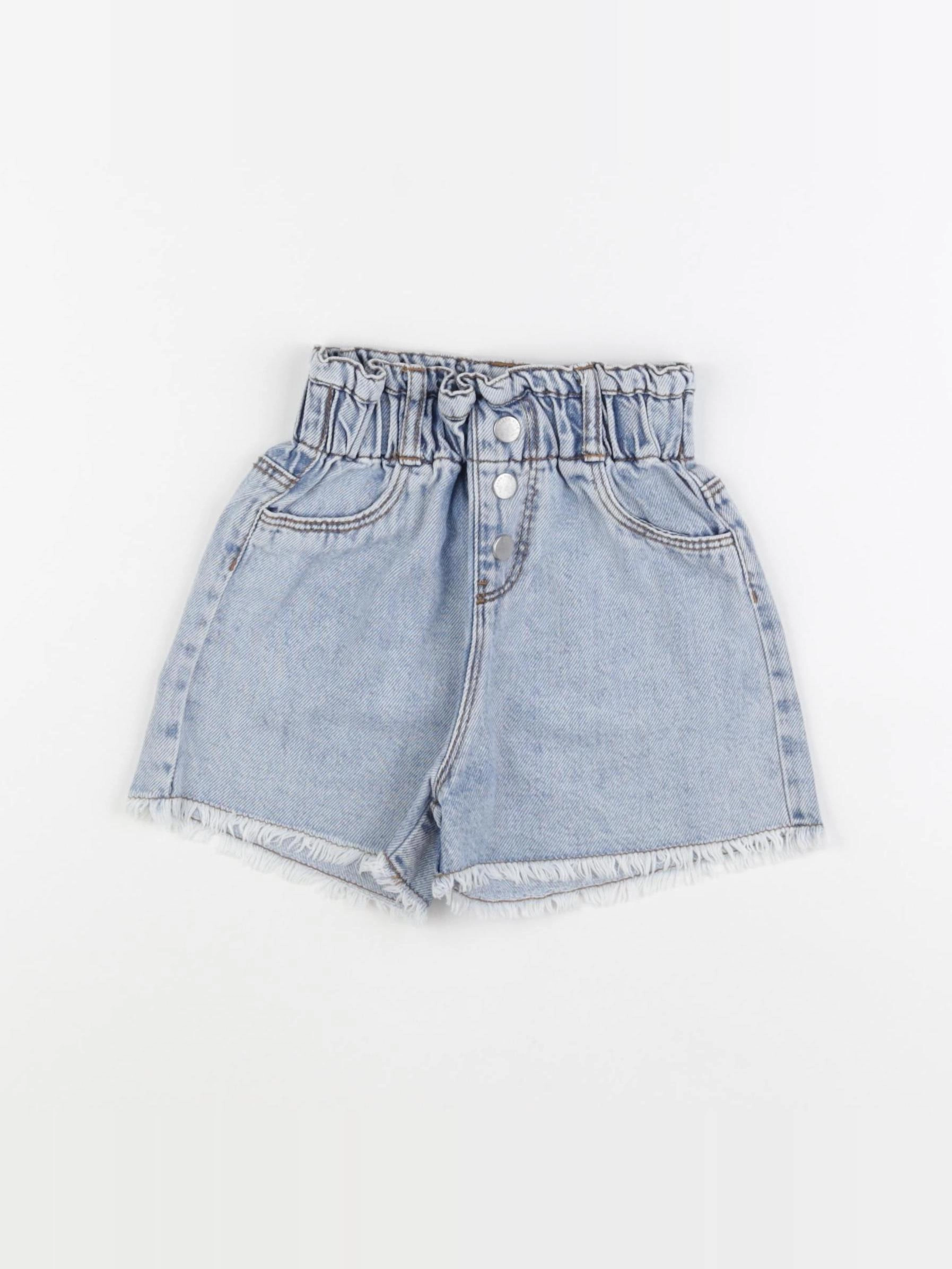 Zara - short bleu - 18/24 mois