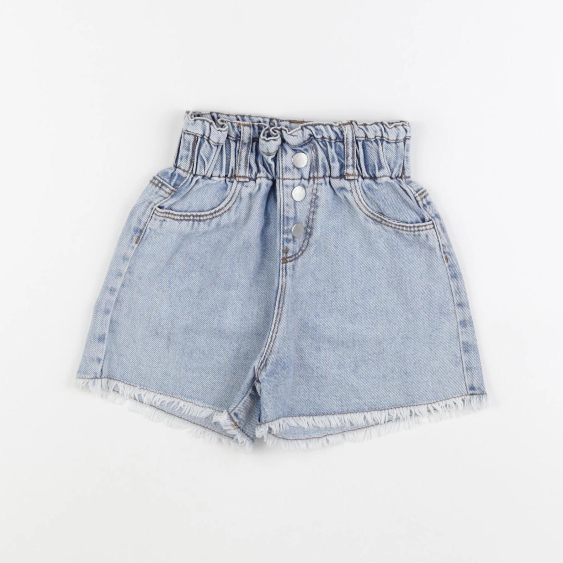 Zara - short bleu - 18/24 mois