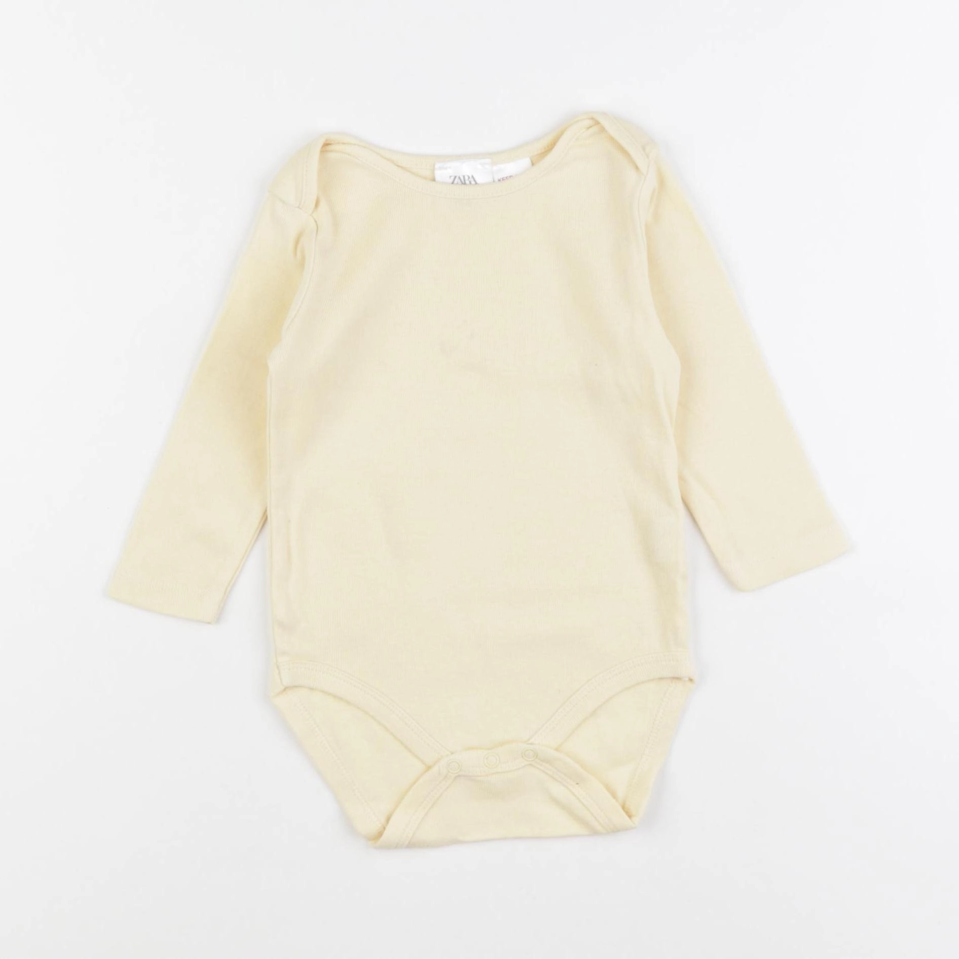 Zara - body jaune - 9/12 mois