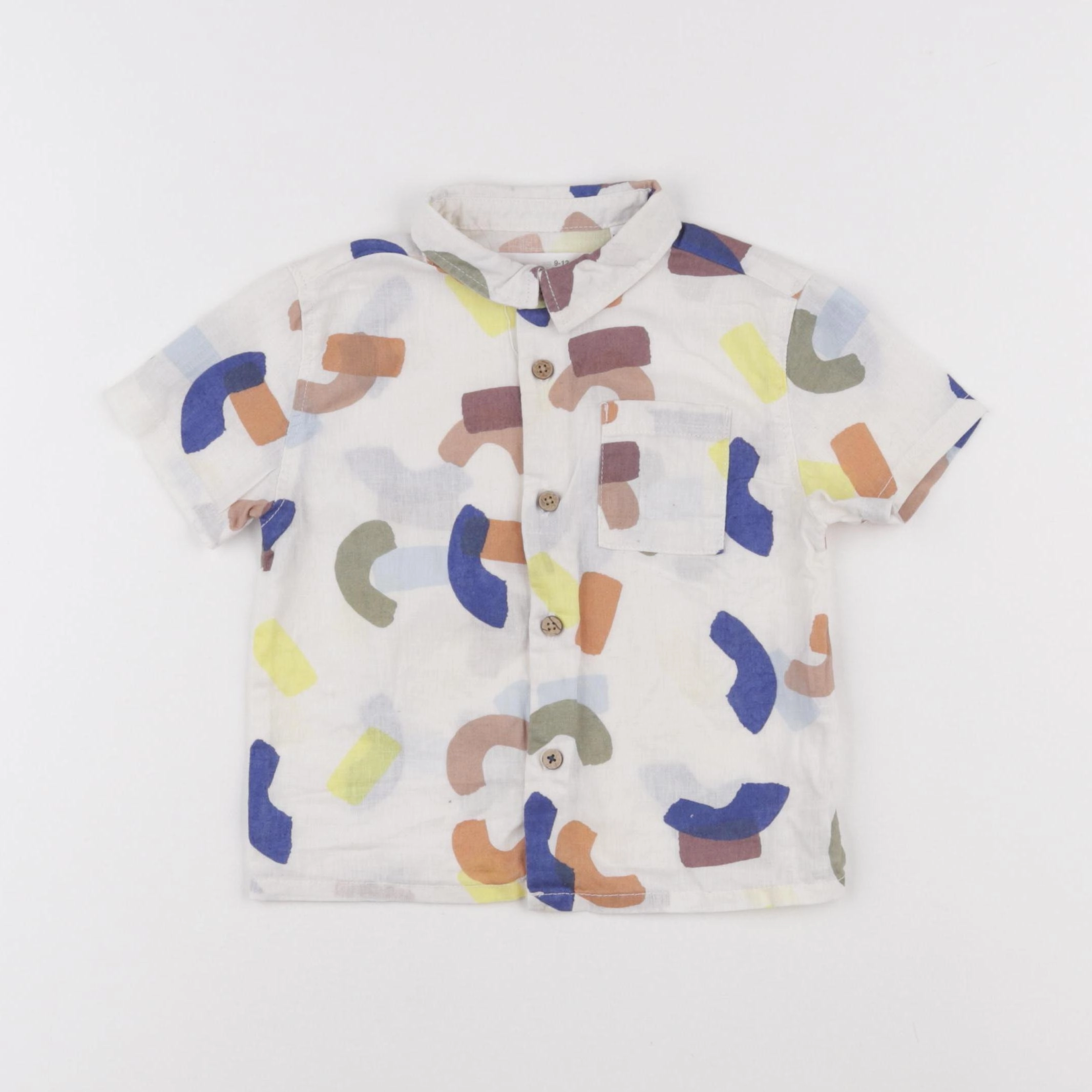 Zara - chemise multicolore - 9/12 mois