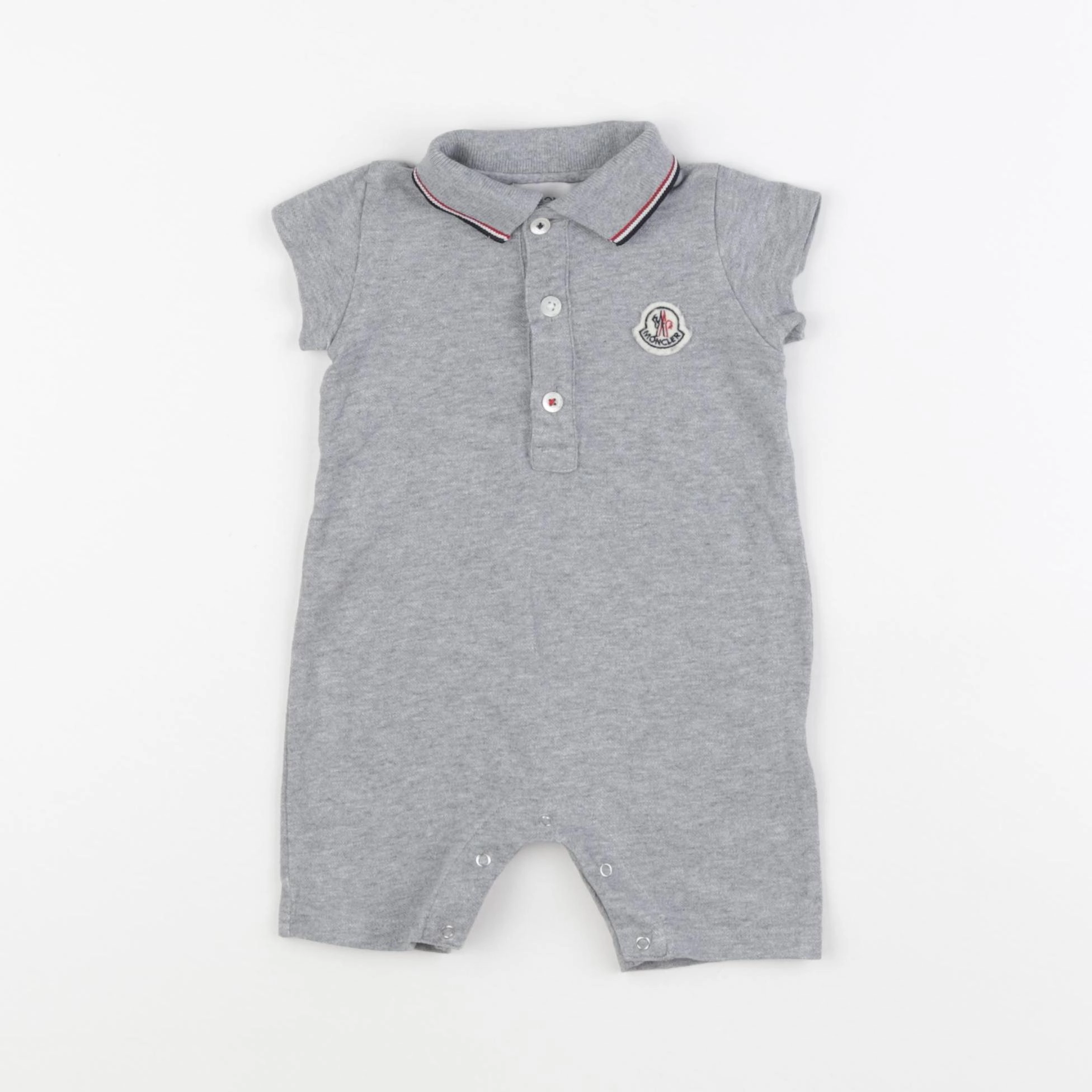 Moncler - combinaison gris - 1/3 mois