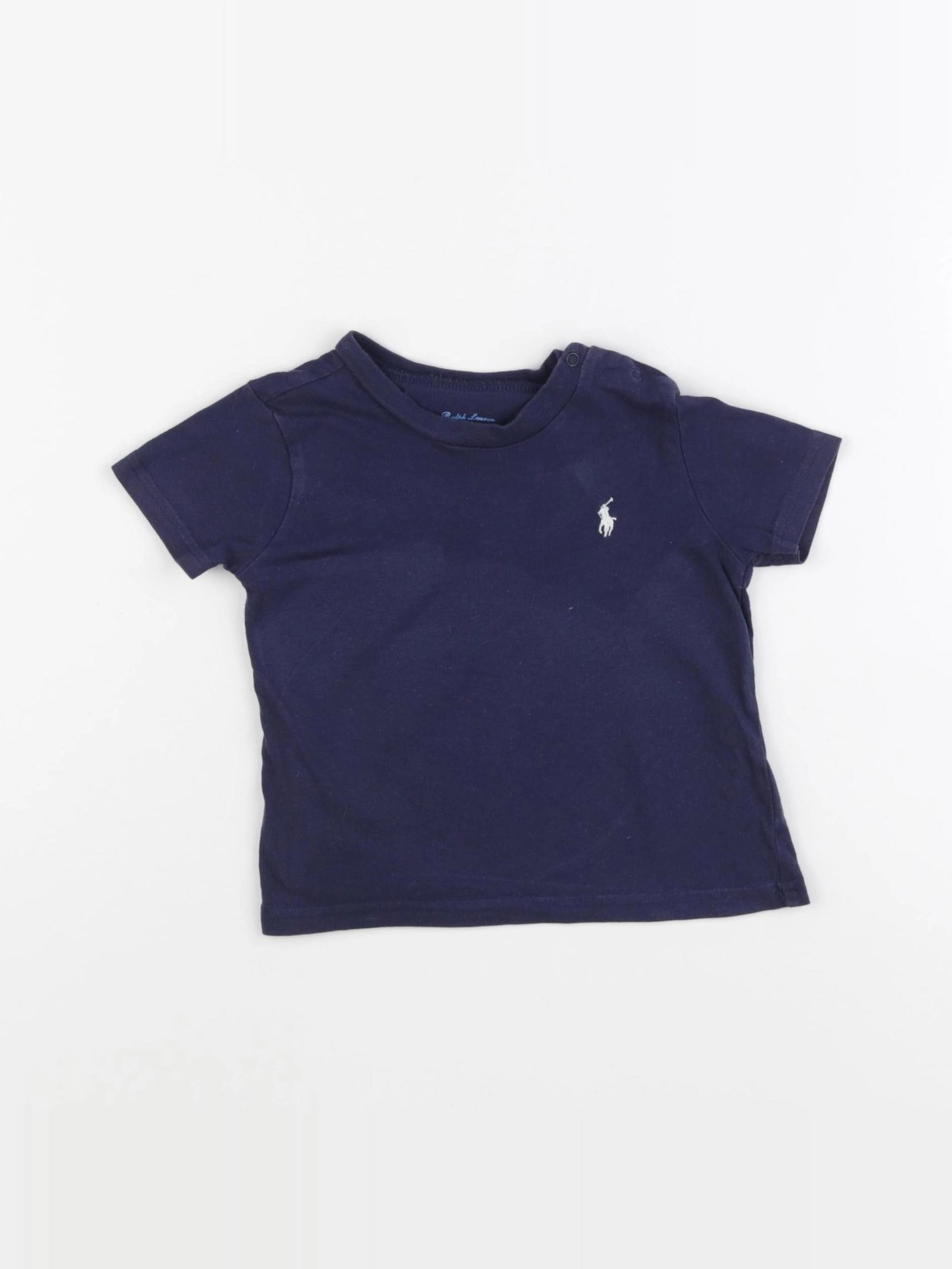 Ralph Lauren - tee-shirt bleu - 9 mois