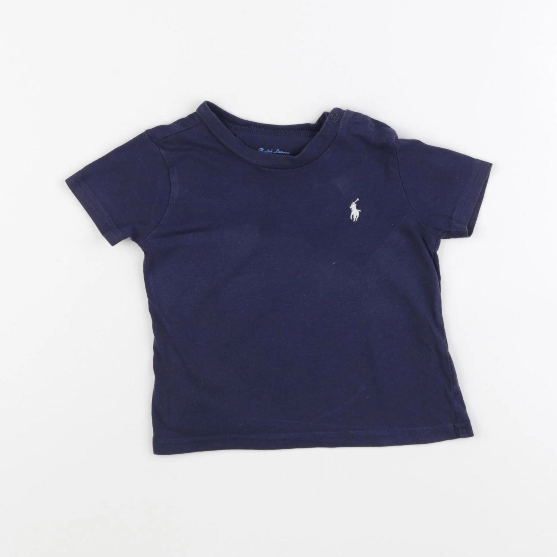 Ralph Lauren - tee-shirt bleu - 9 mois