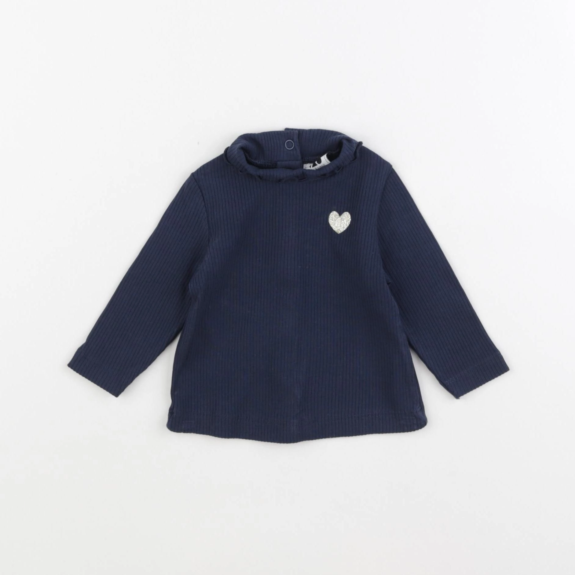 Tape à l'oeil - sous-pull bleu - 3 mois
