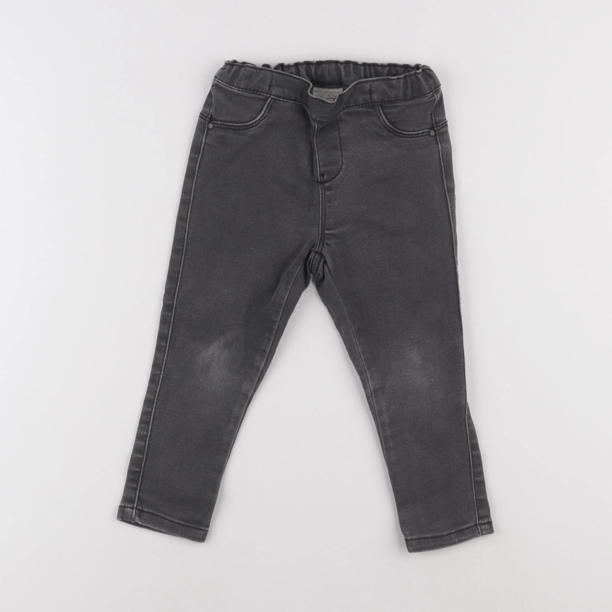 Zara - jegging gris - 2/3 ans