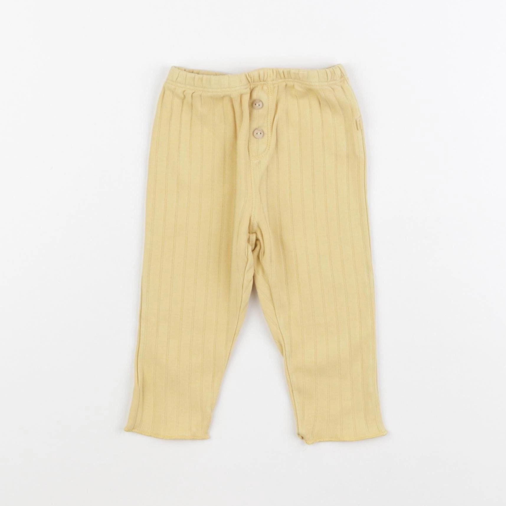 Arsène et les pipelettes - legging jaune - 6 mois