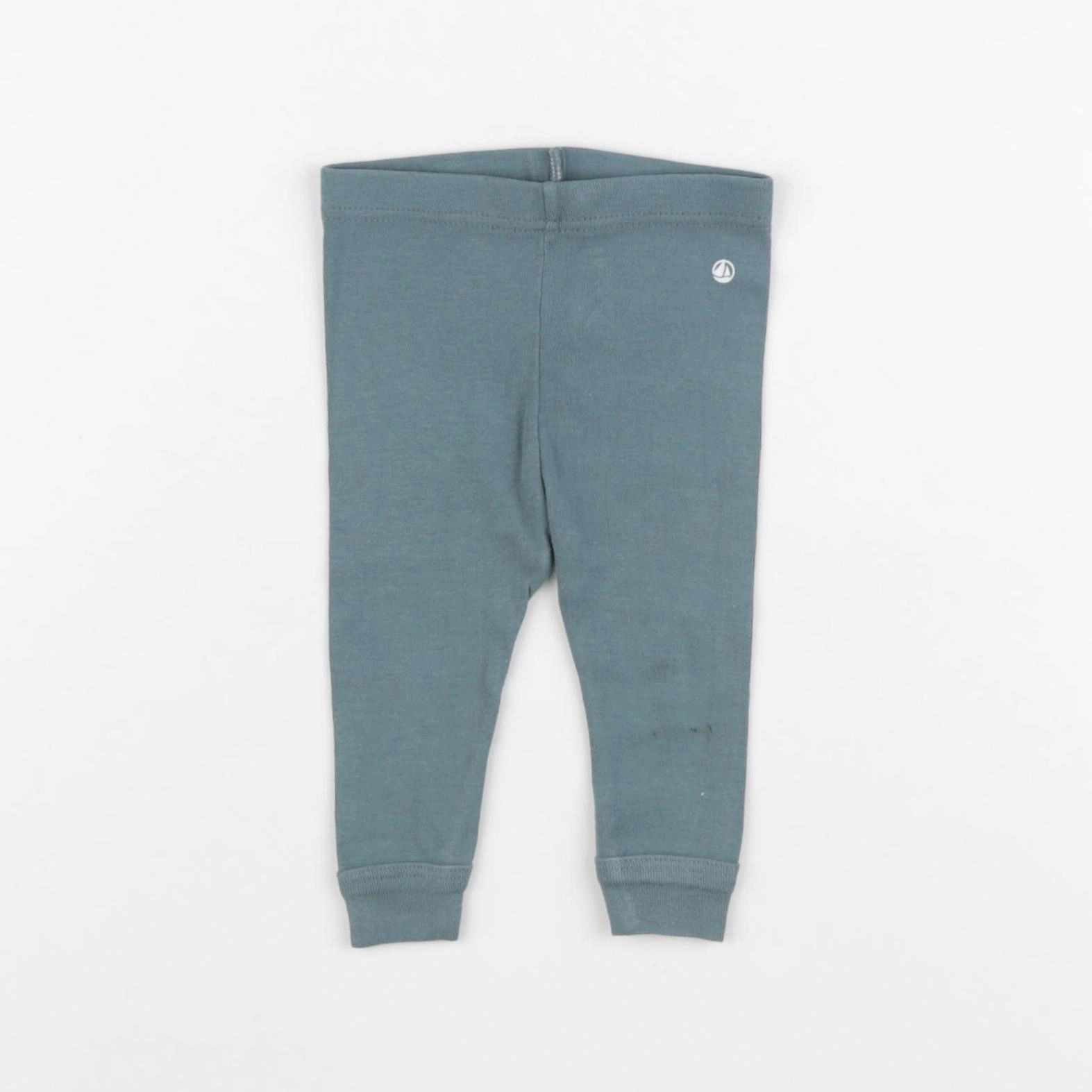 Petit Bateau - legging bleu - 3 mois