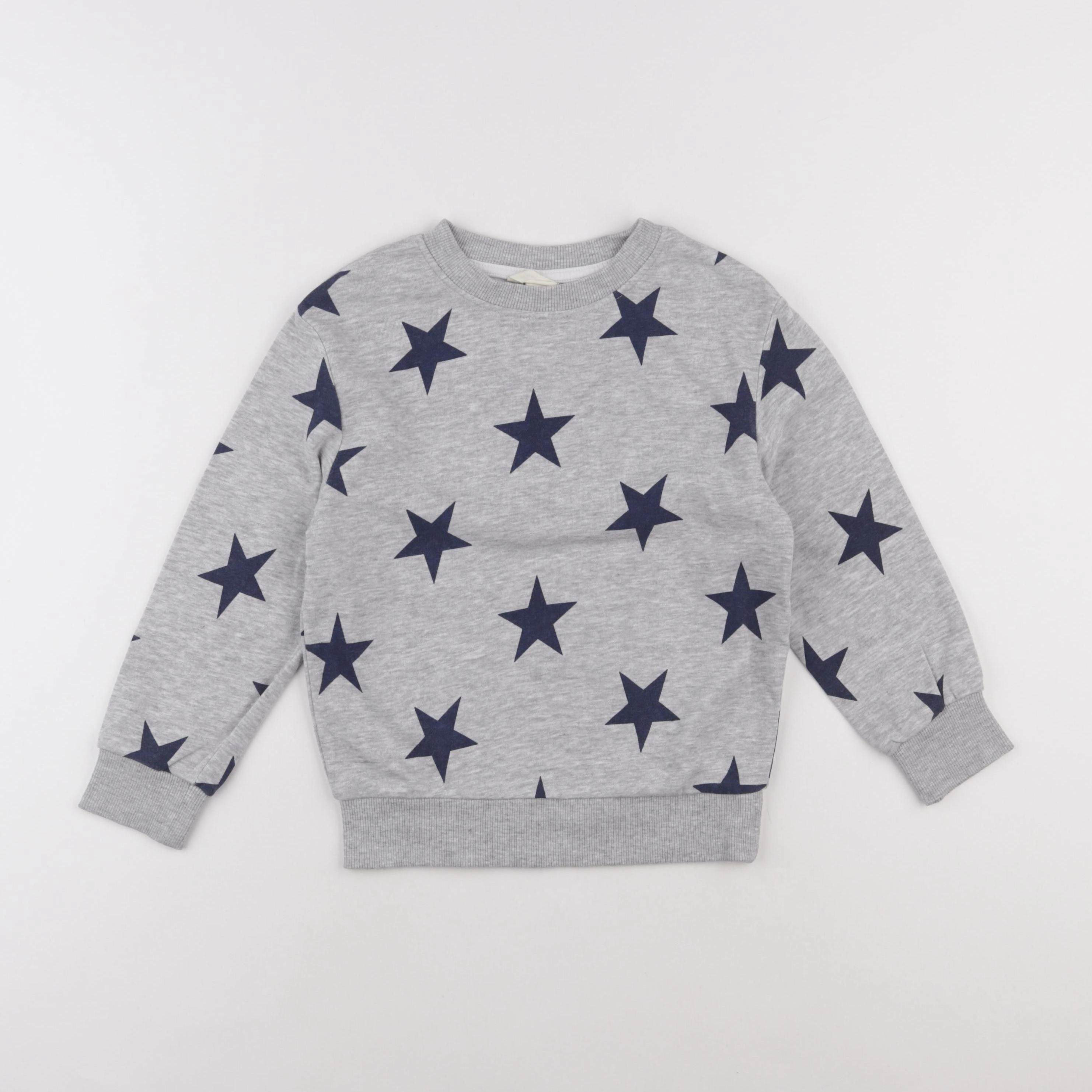H&M - sweat gris - 4/6 ans