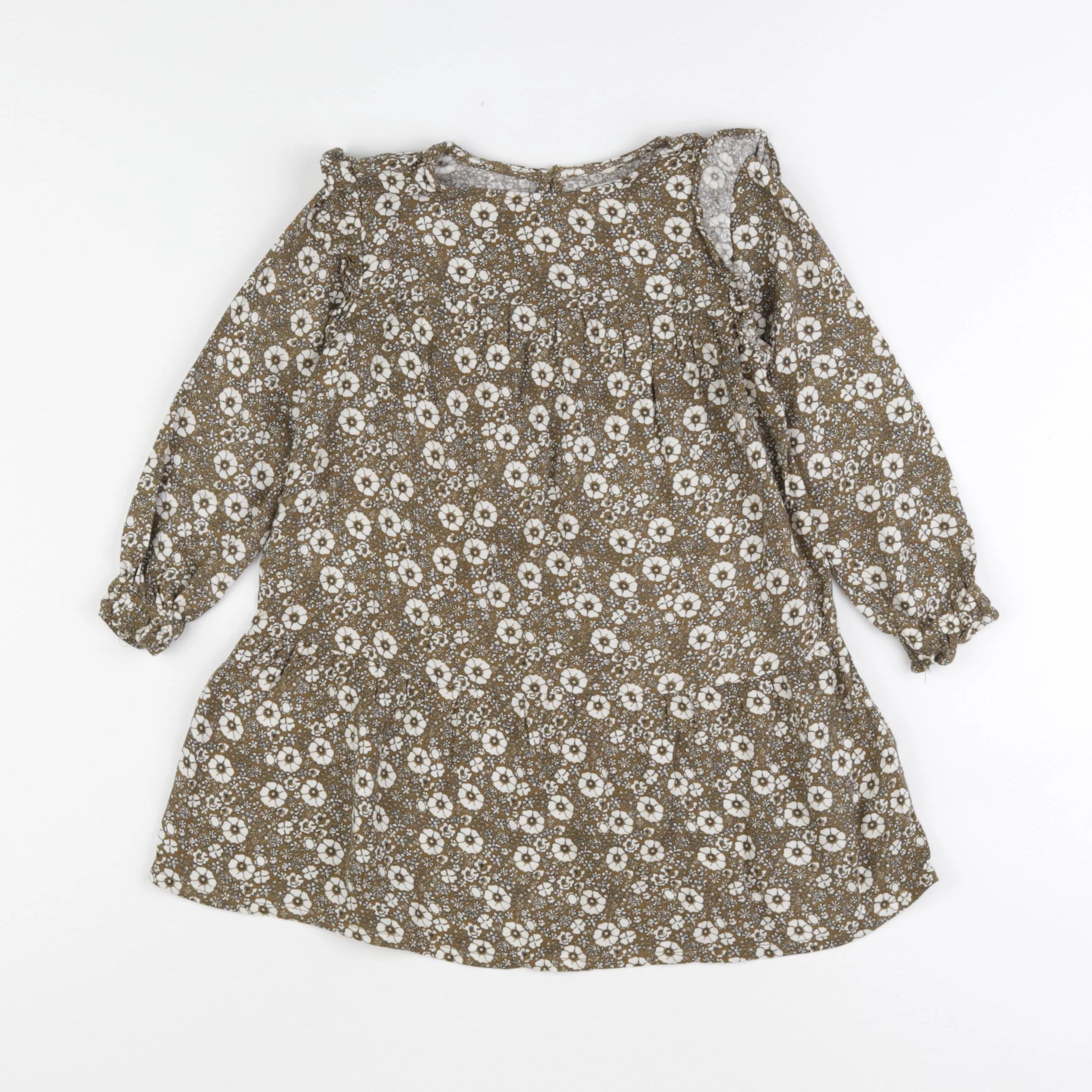Vertbaudet - robe vert - 3 ans
