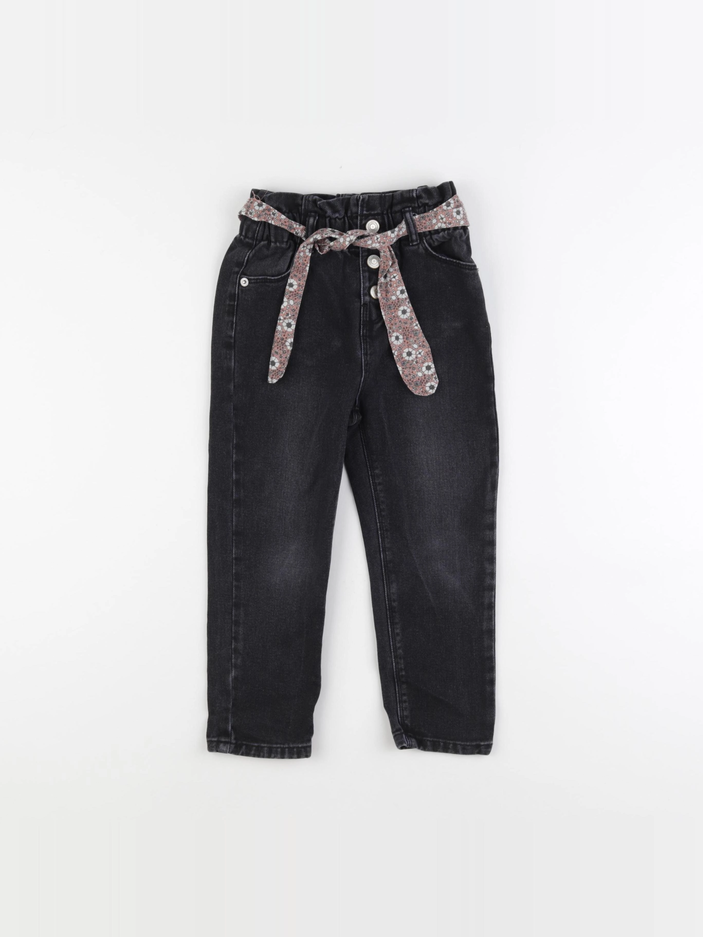 Vertbaudet - jean gris - 4 ans