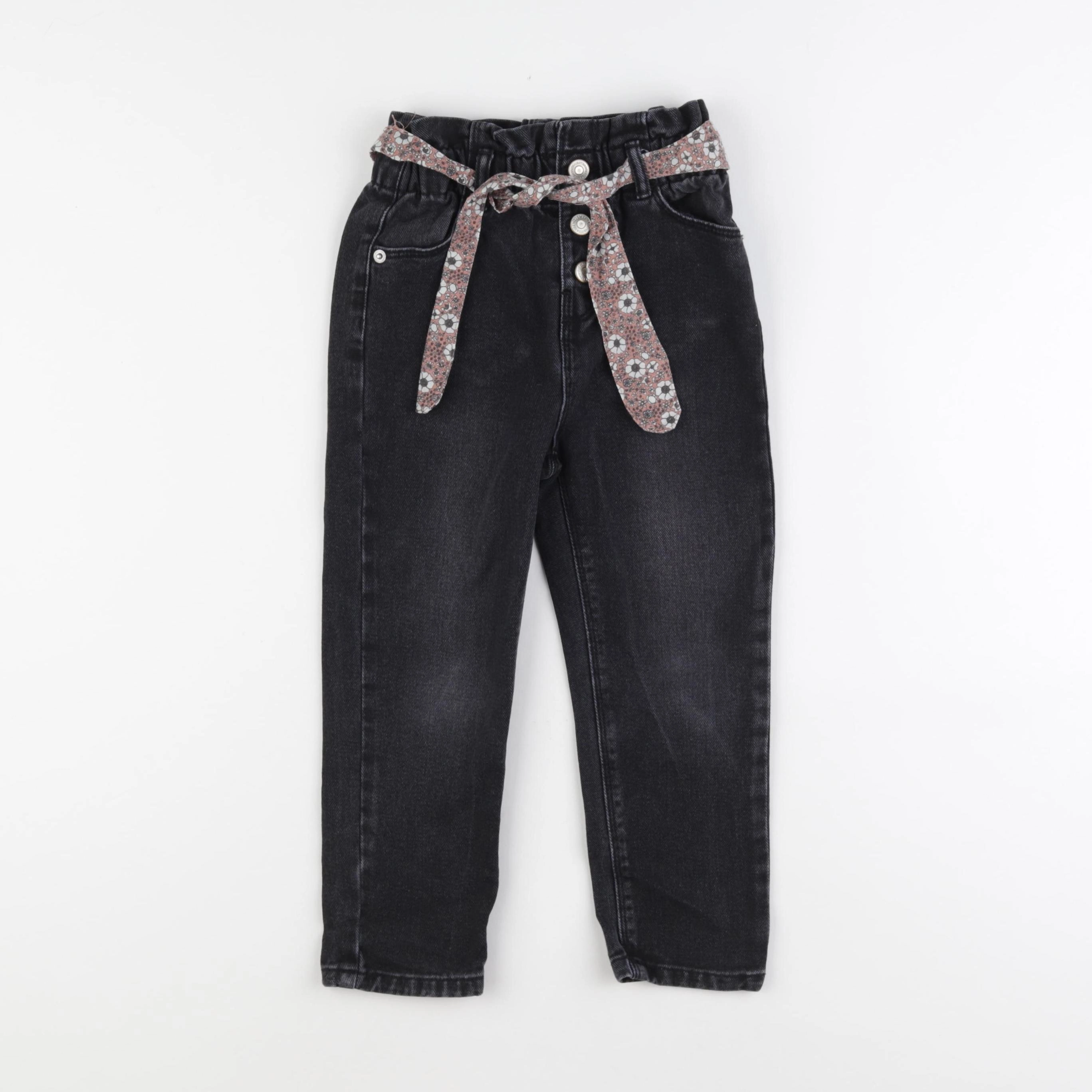 Vertbaudet - jean gris - 4 ans