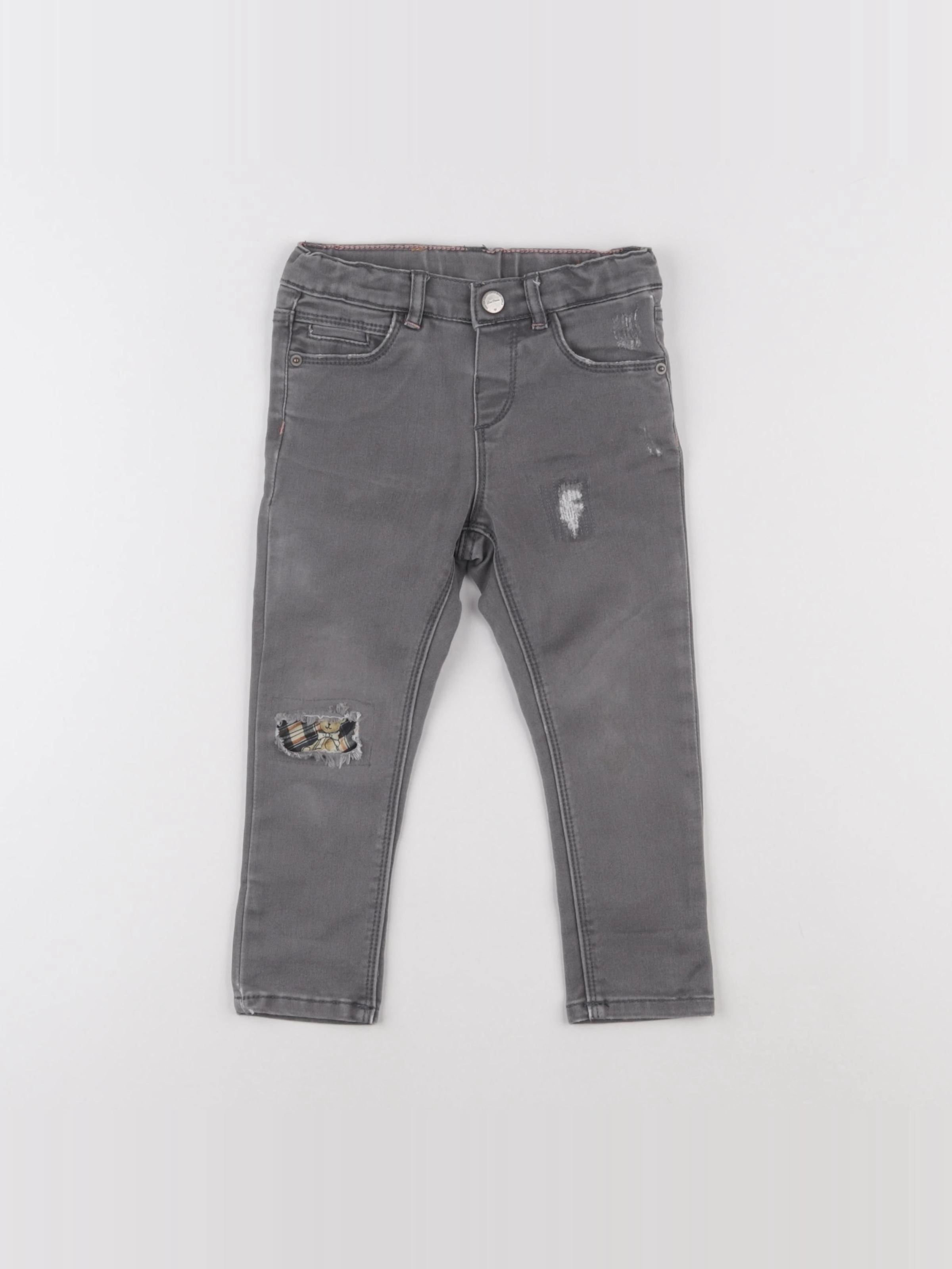 Zara - jegging gris - 2/3 ans