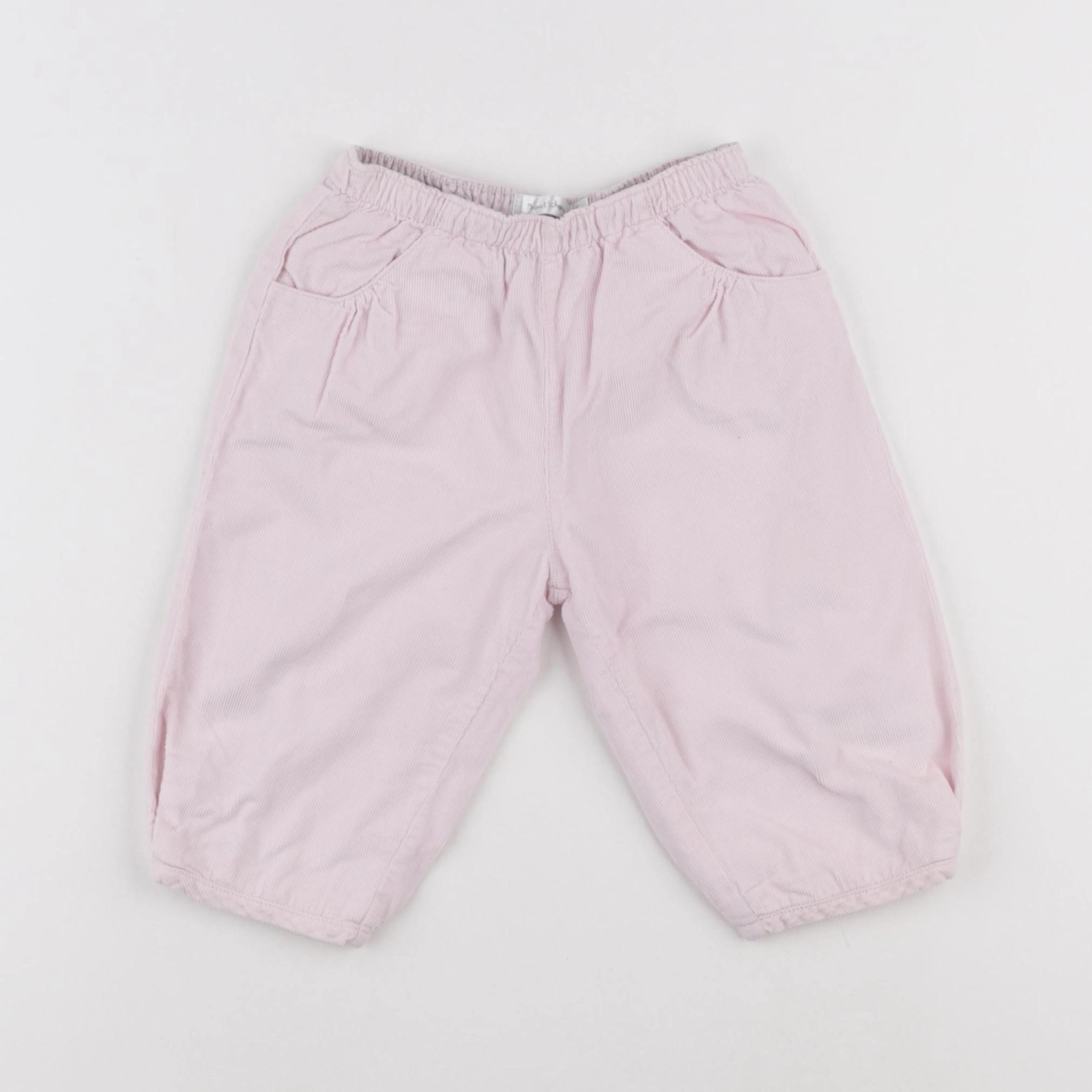 Boutchou - pantalon rose - 12 mois