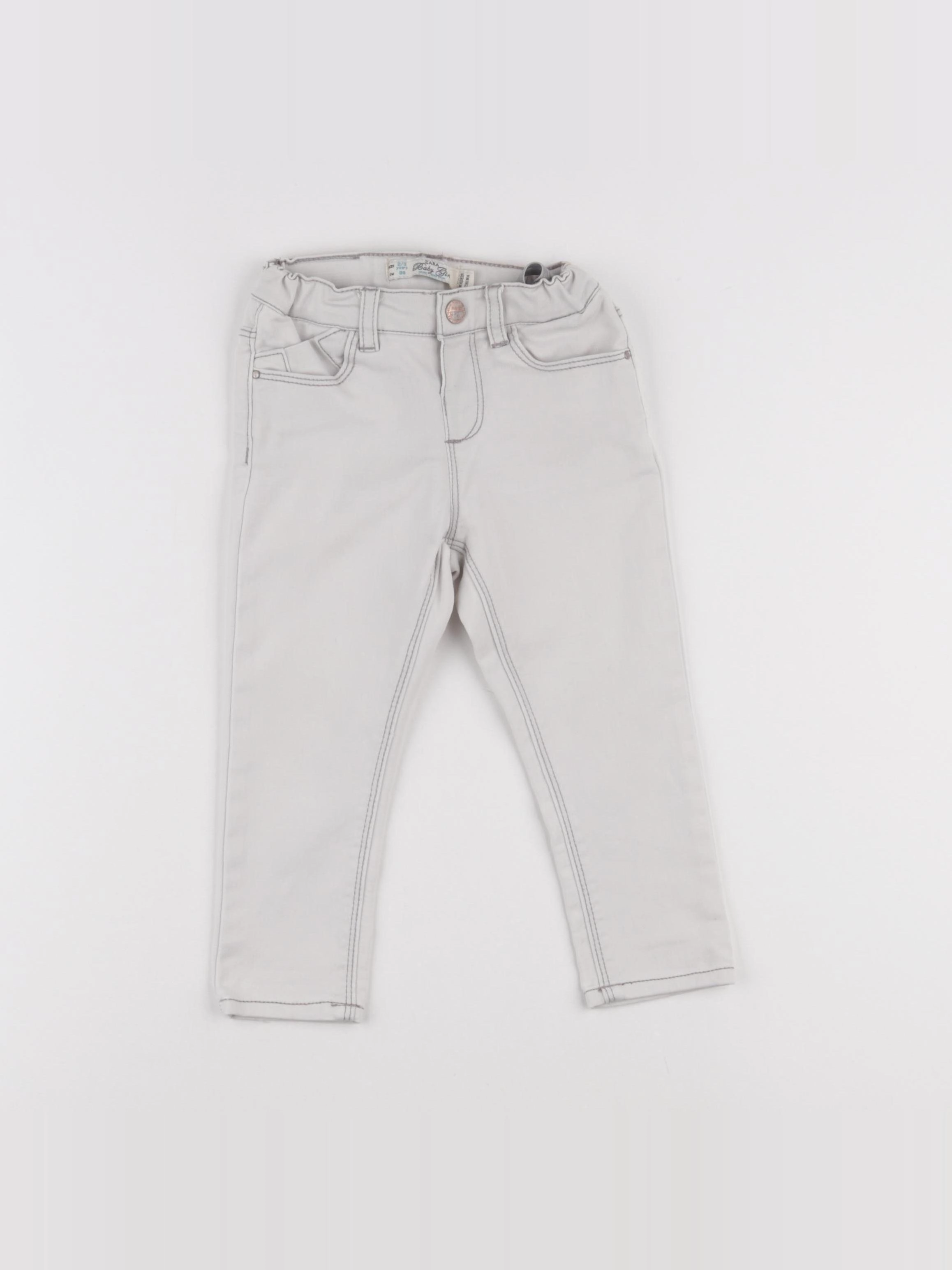 Zara - pantalon gris - 2/3 ans