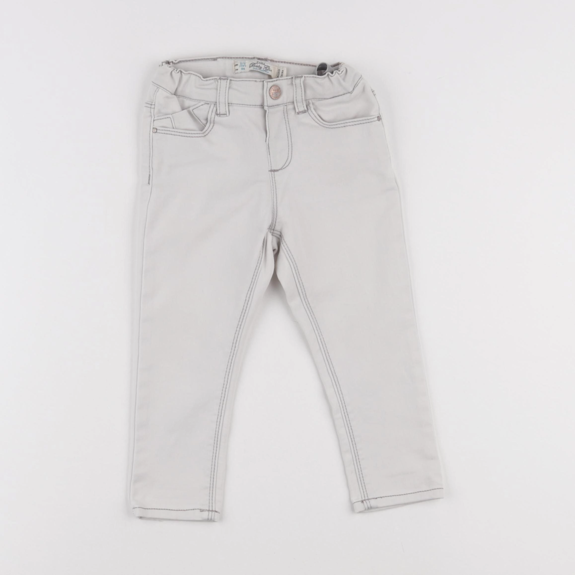 Zara - pantalon gris - 2/3 ans