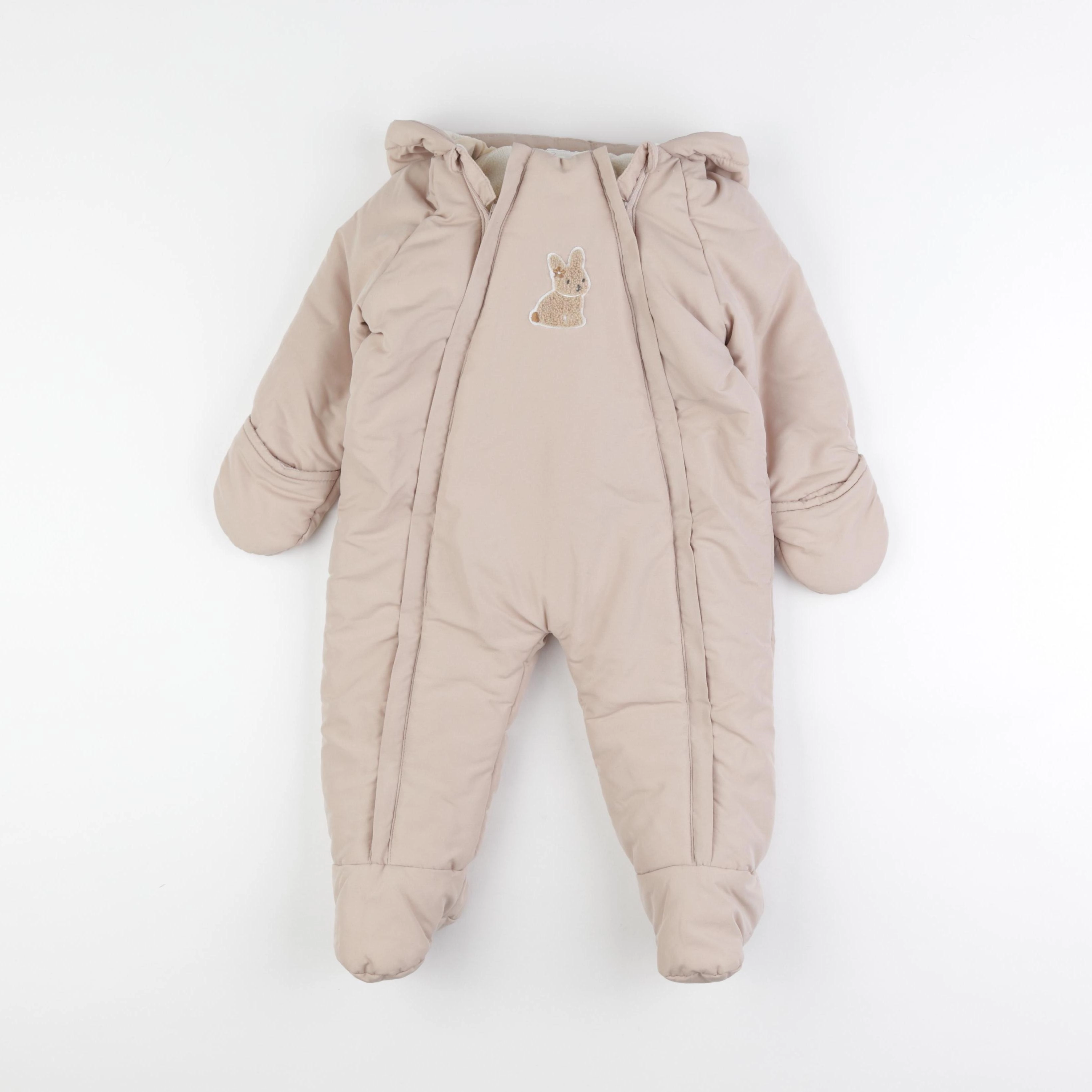 Vertbaudet - combi-pilote beige - 18 mois