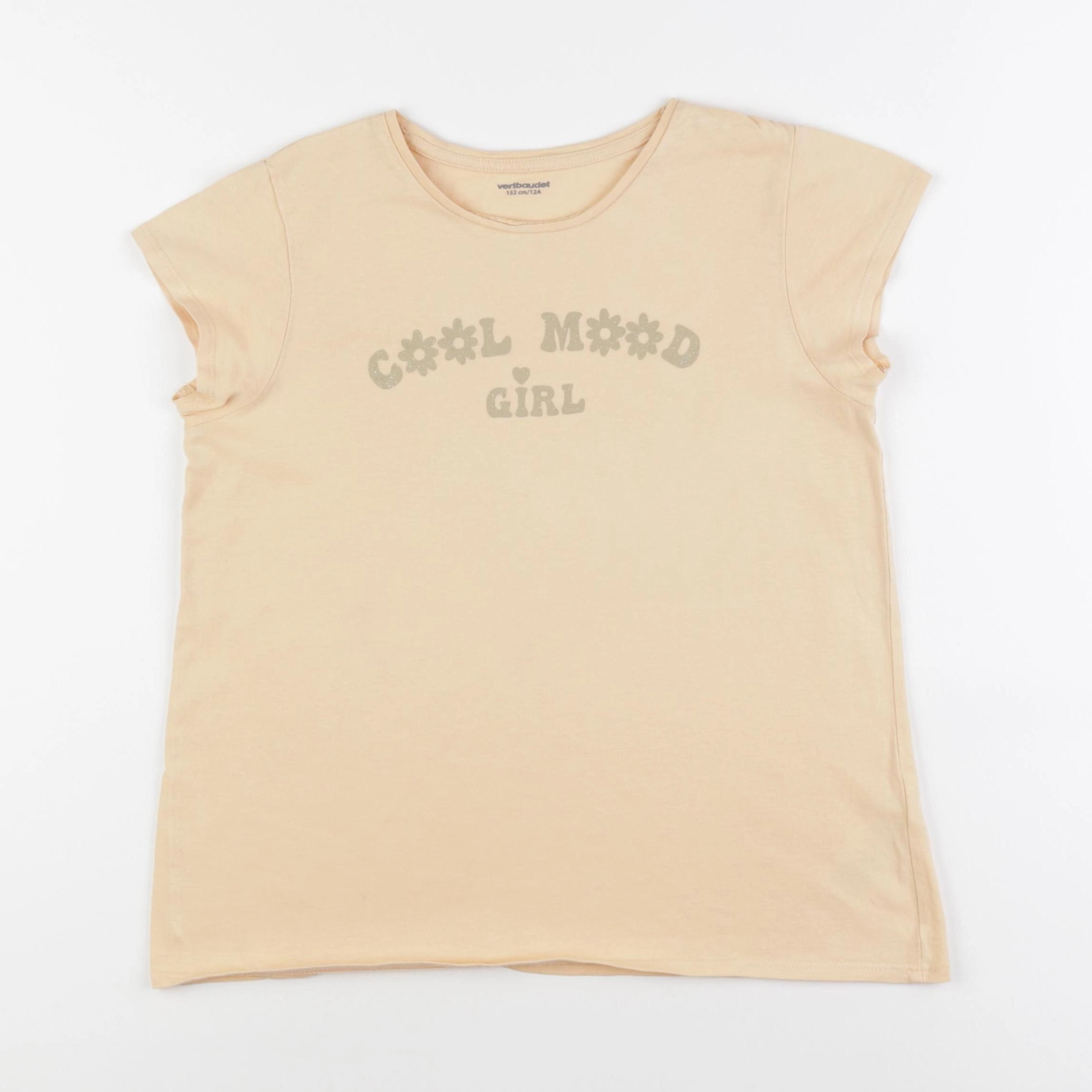 Vertbaudet - tee-shirt orange - 12 ans