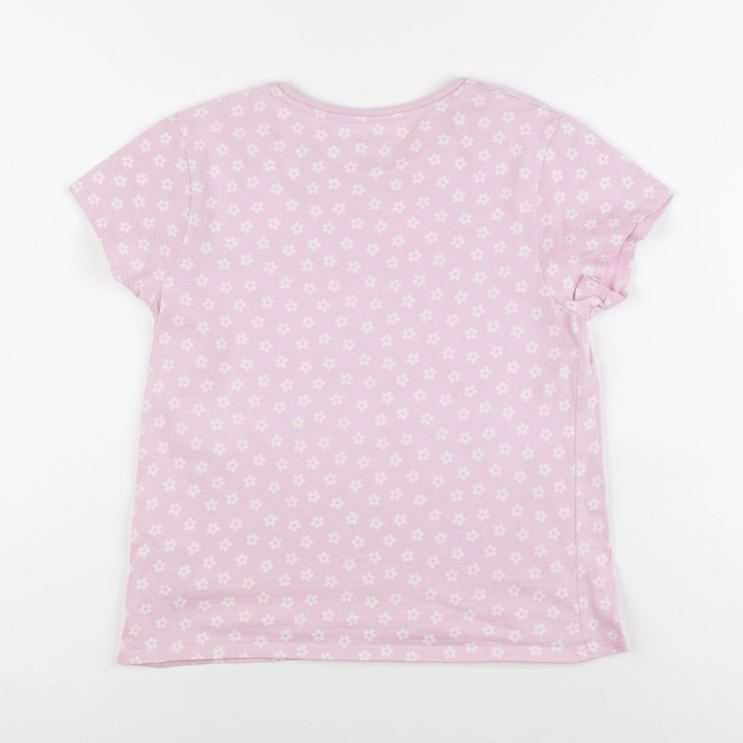 Vertbaudet - tee-shirt rose - 12 ans