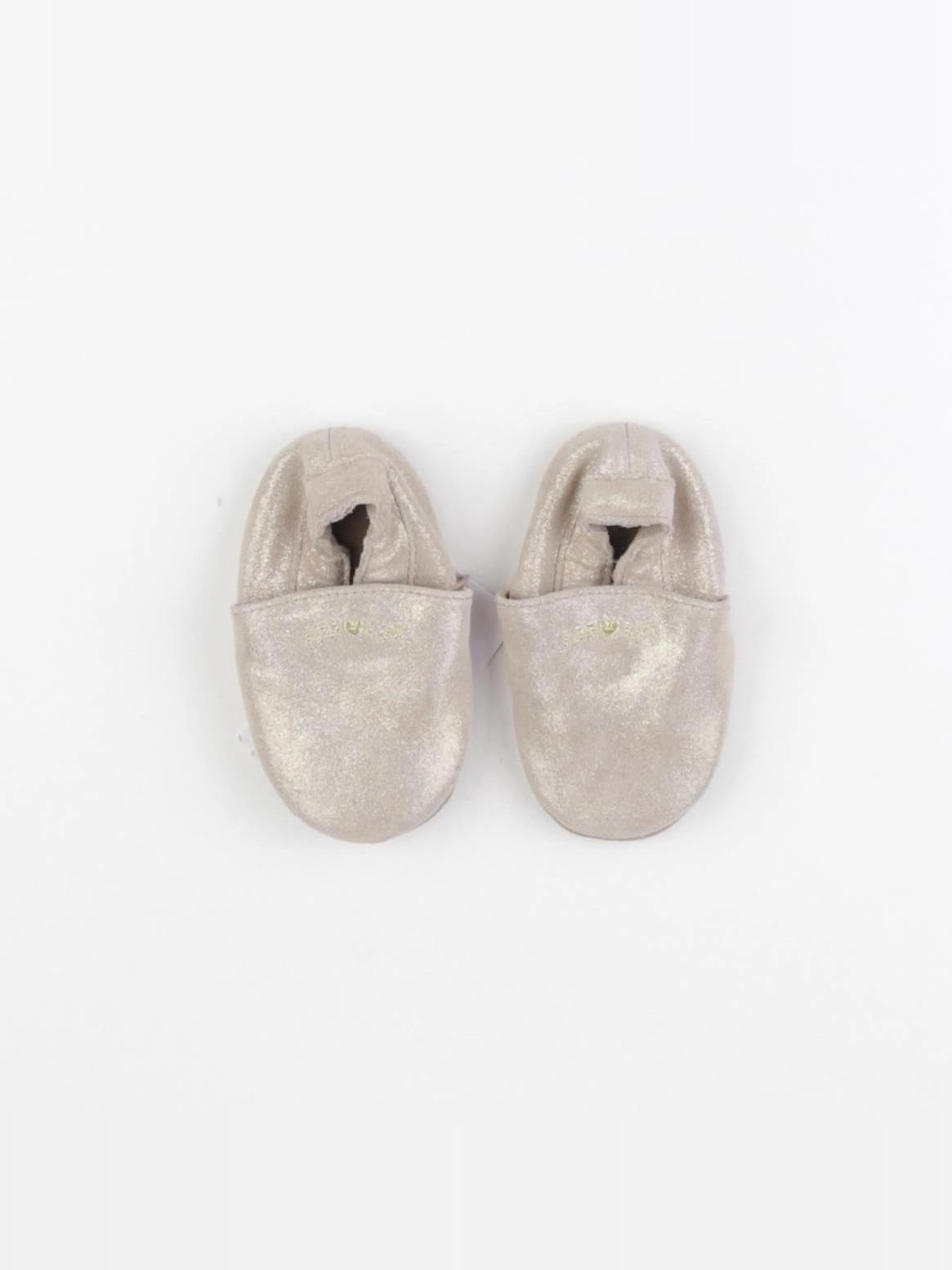 Vertbaudet - chaussons or - pointure 20/21