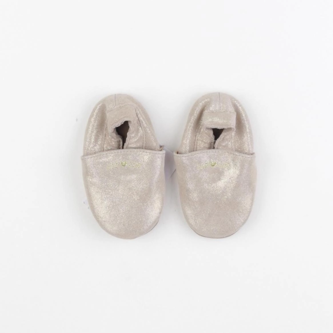 Vertbaudet - chaussons or - pointure 20/21
