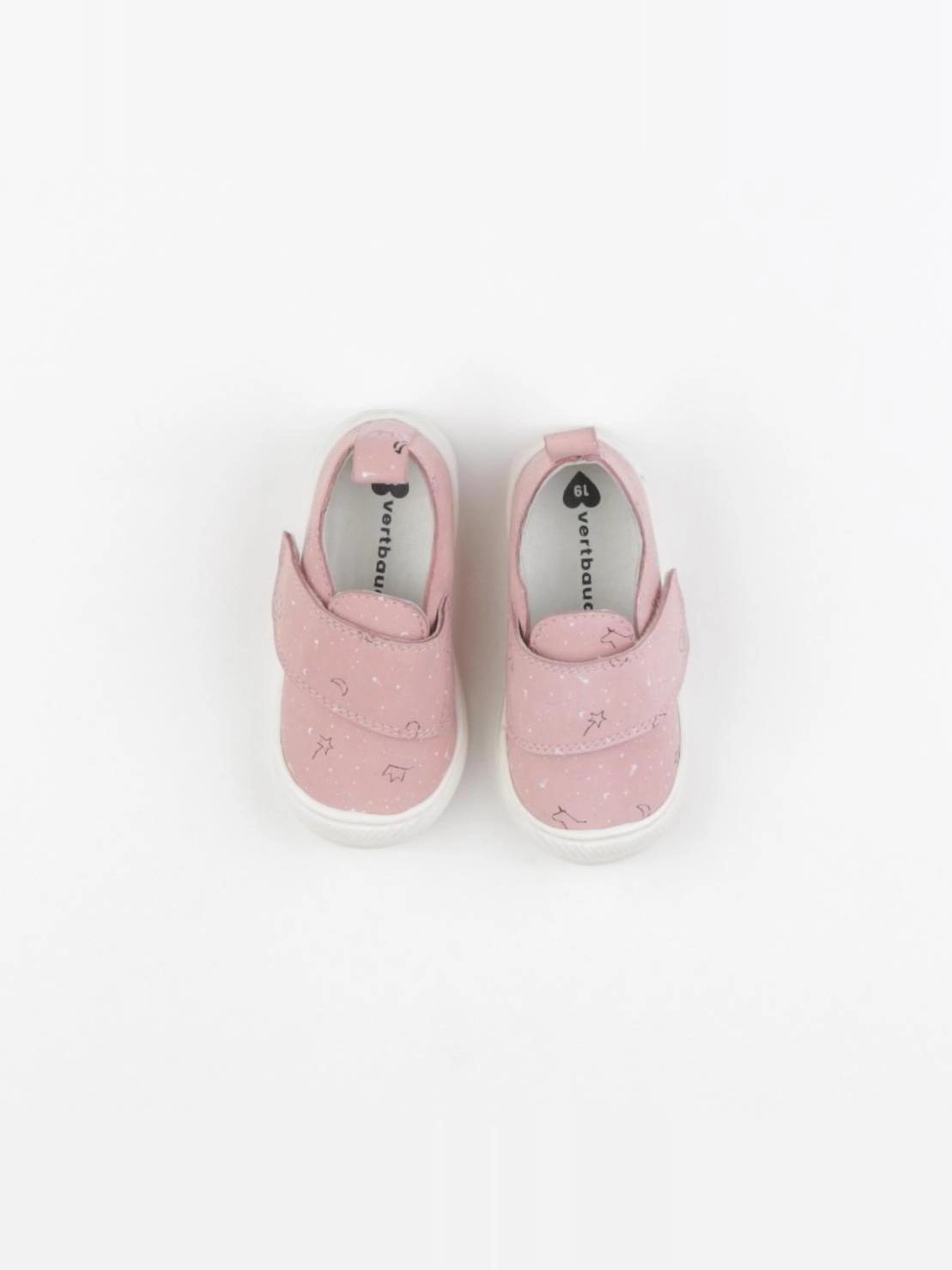 Vertbaudet - chaussons rose - pointure 19