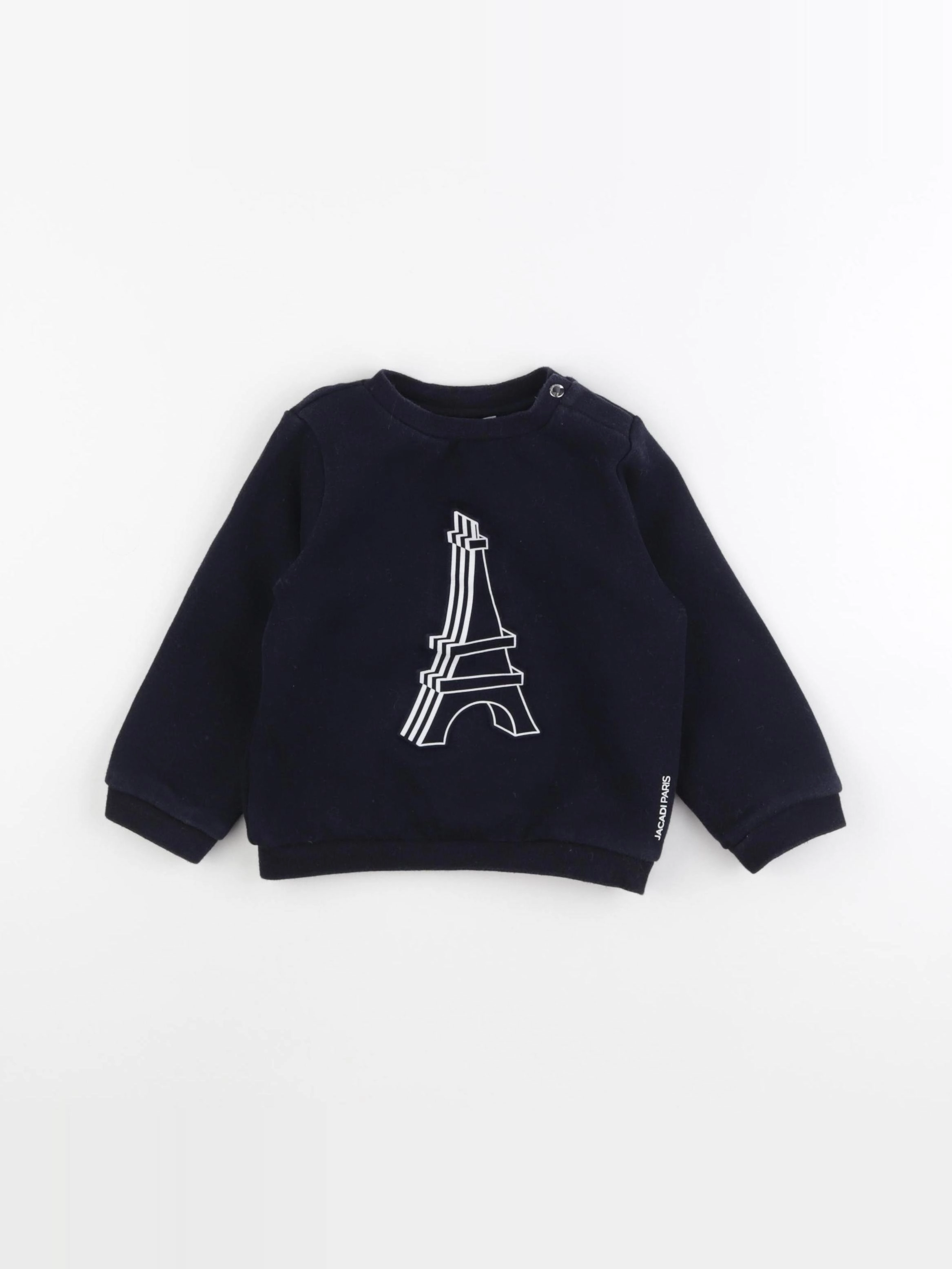 Jacadi - sweat bleu - 36 mois