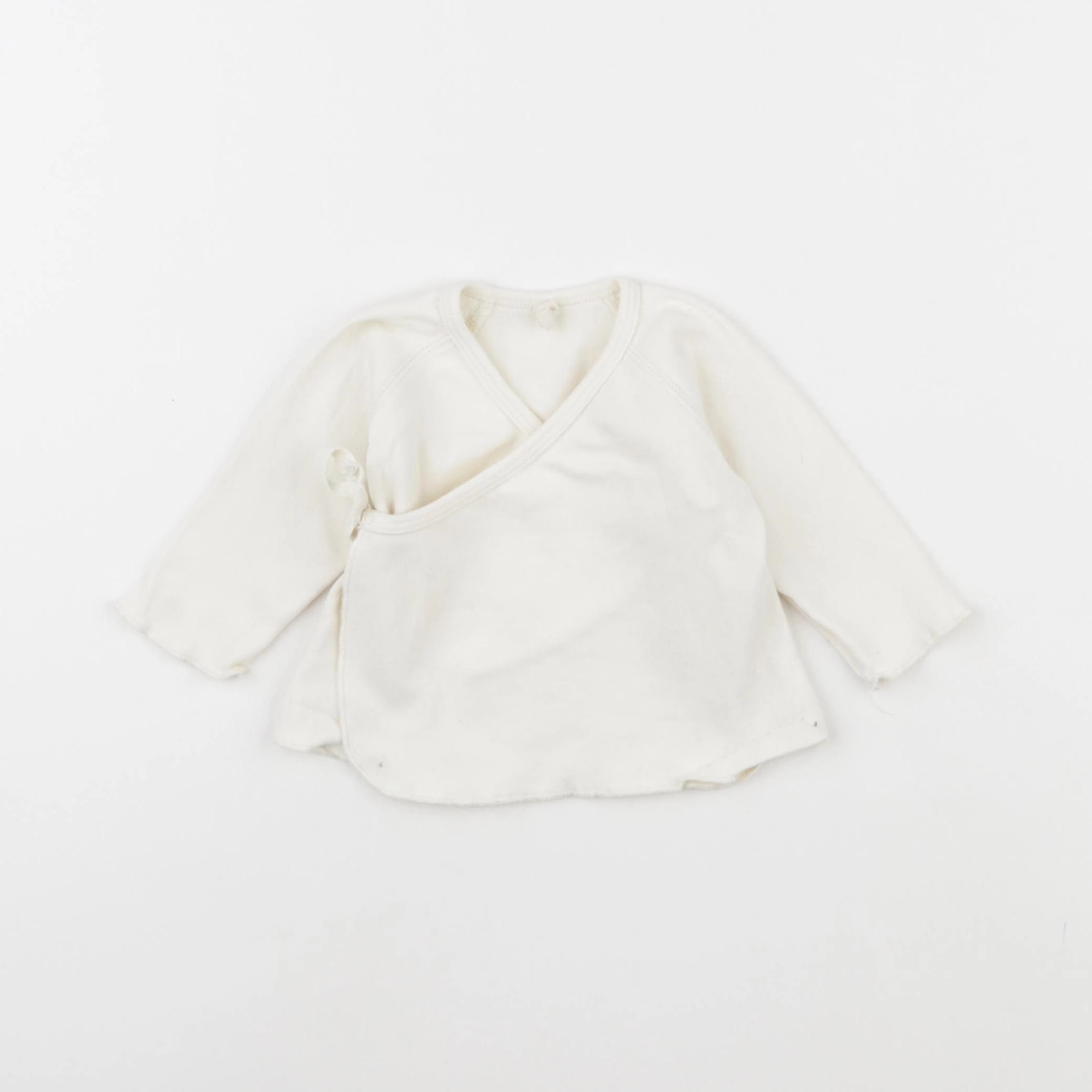 Quincy Mae - tee-shirt beige - 3/6 mois