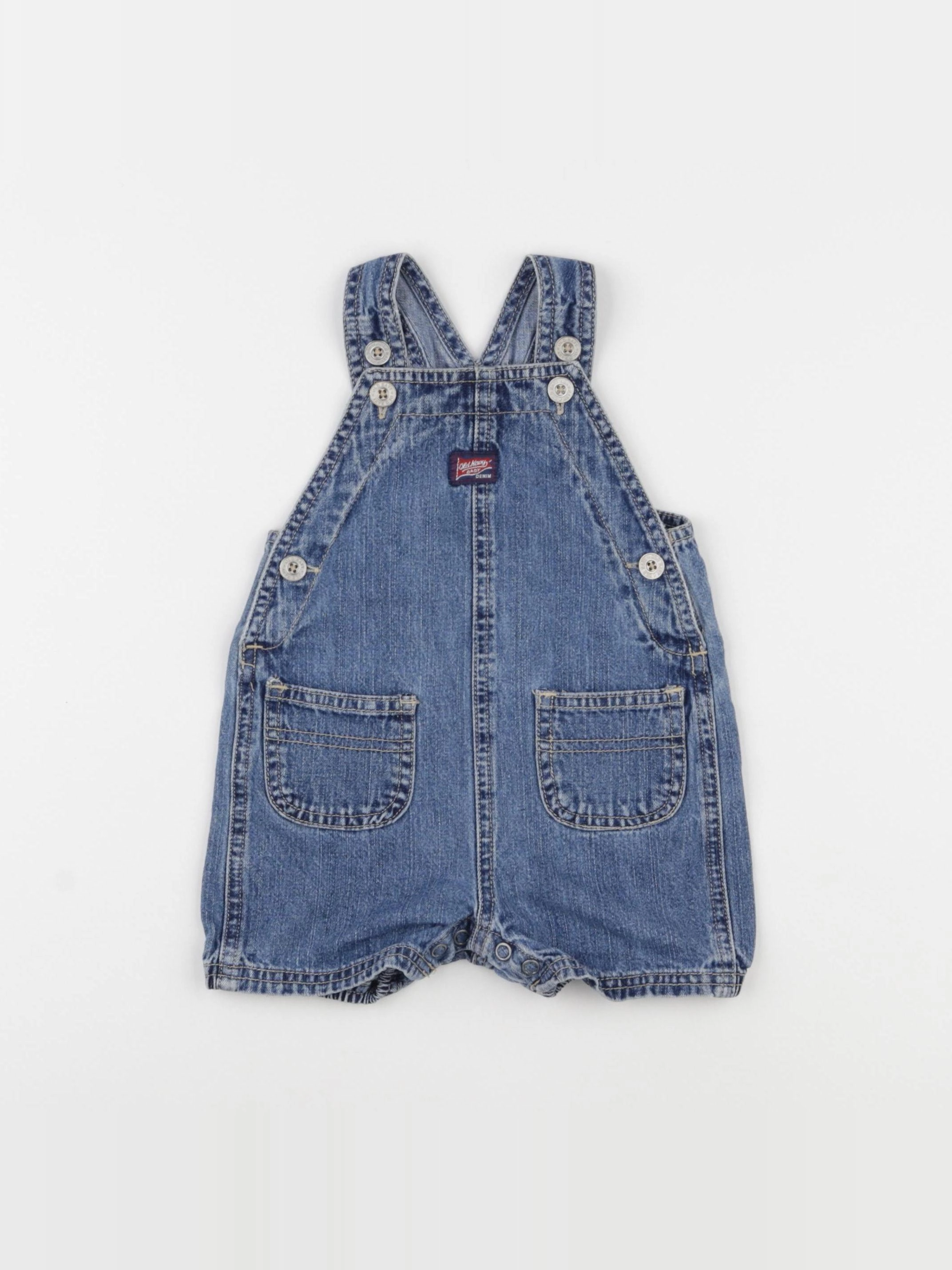 Old Navy - salopette bleu - 3/6 mois