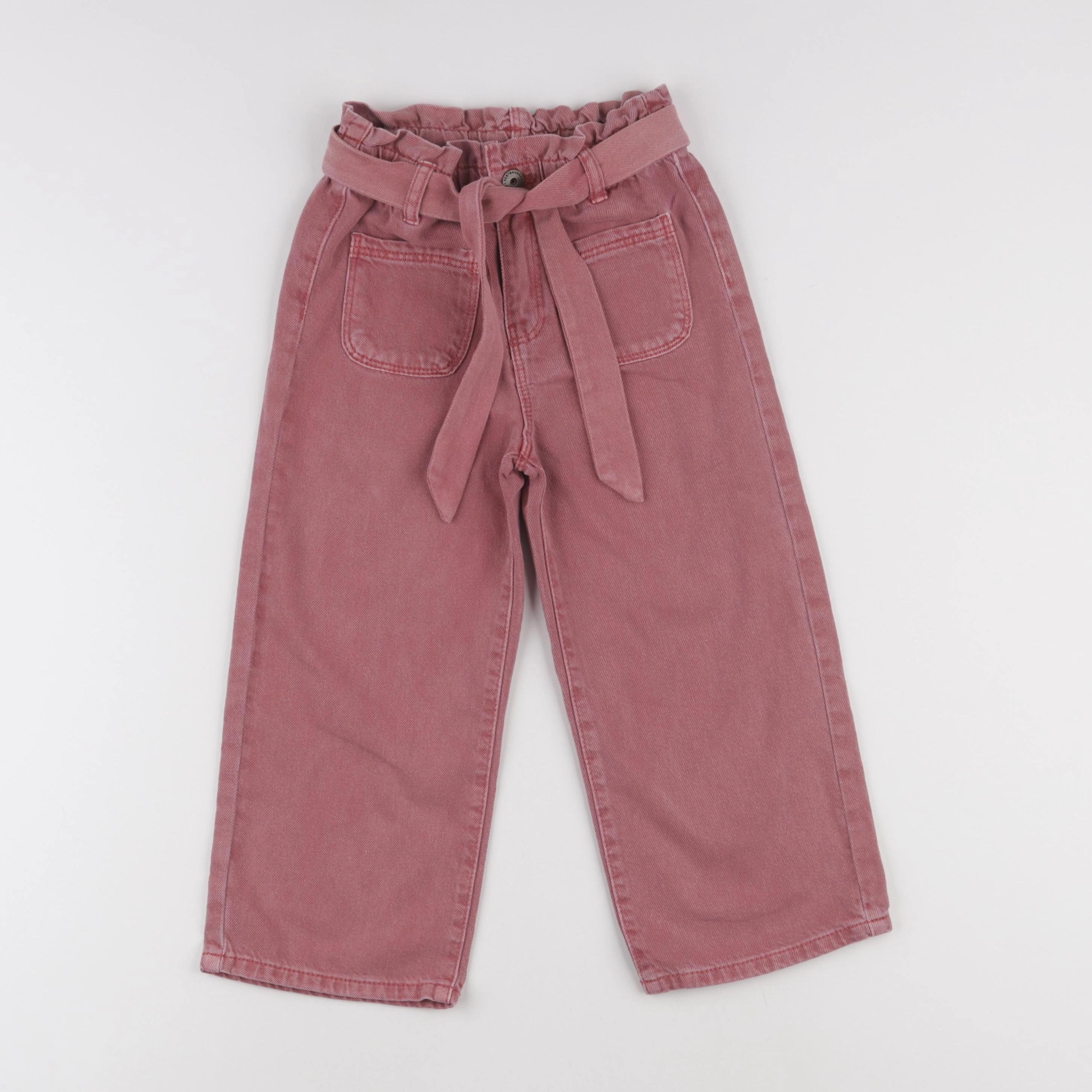 Vertbaudet - jean rose - 6 ans