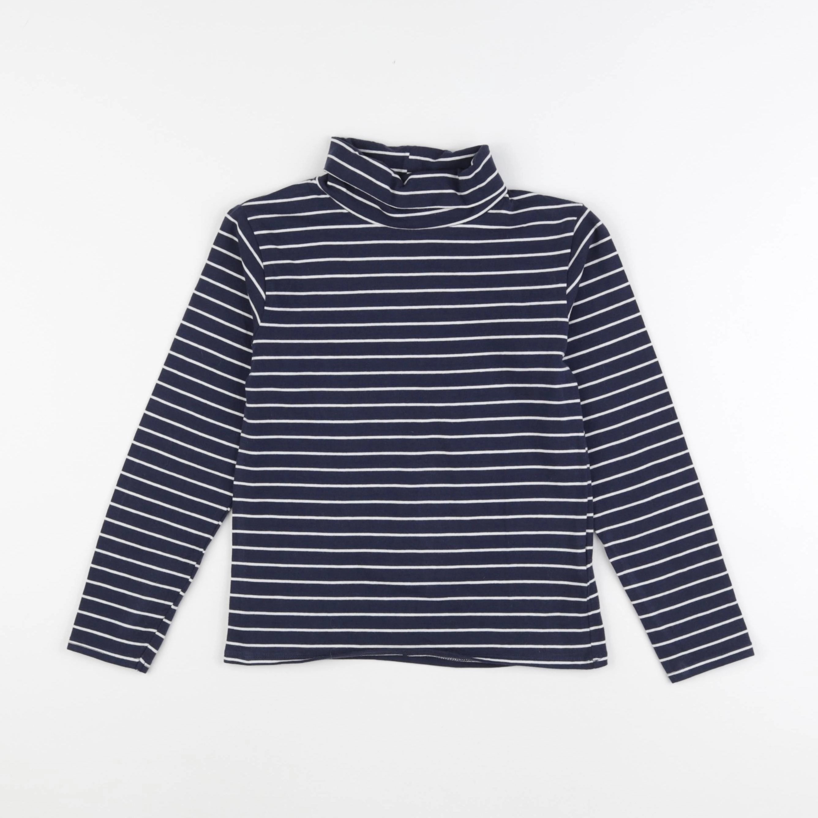 Vertbaudet - sous-pull bleu - 8 ans