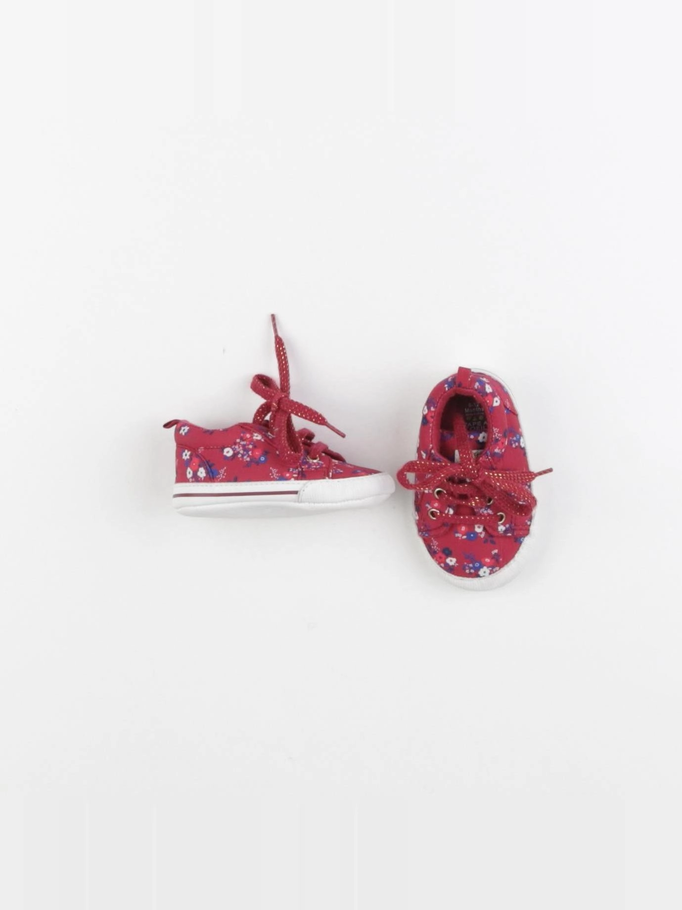 Tape à l'oeil - chaussons rouge - pointure 17/18