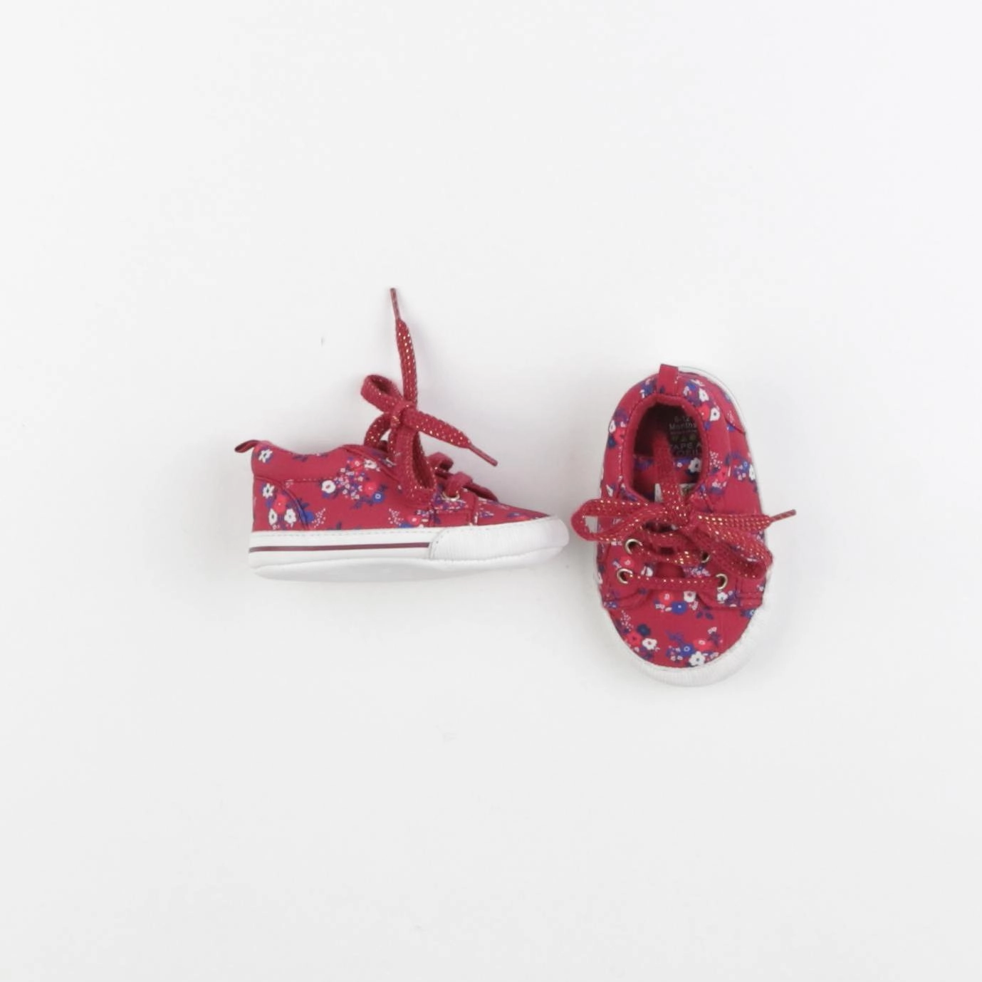 Tape à l'oeil - chaussons rouge - pointure 17/18