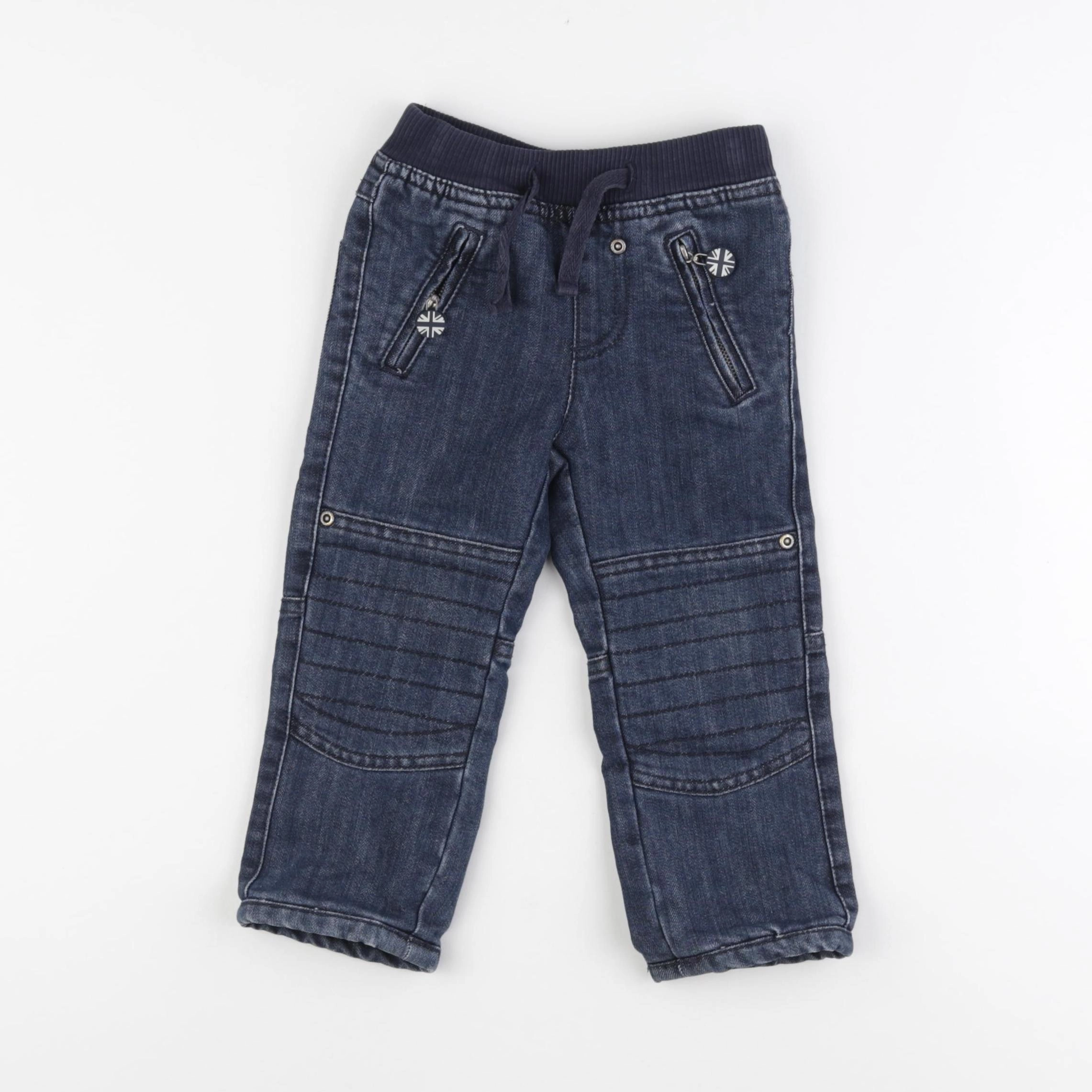 Vertbaudet - jean bleu - 2 ans