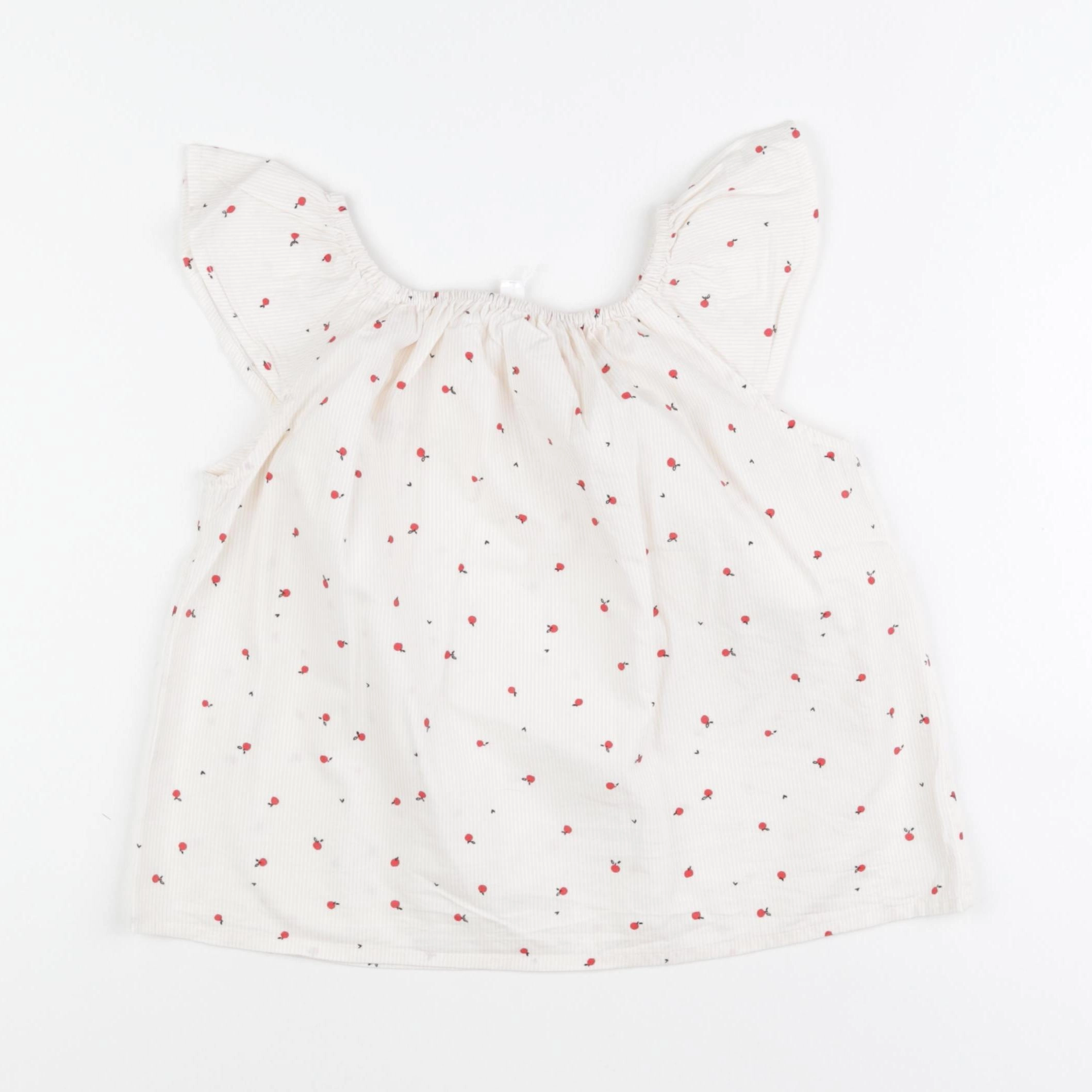 Vertbaudet - blouse blanc - 7 ans