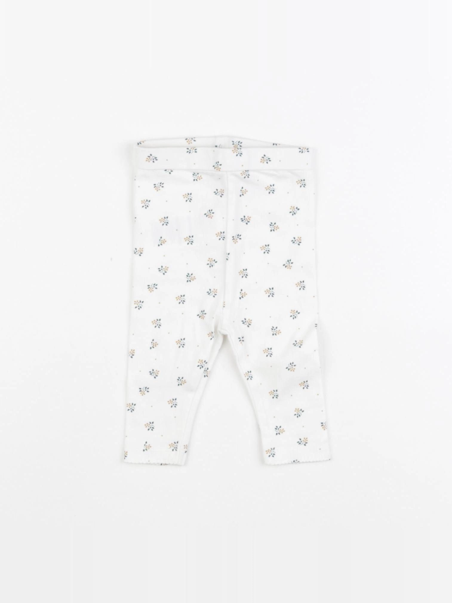 Vertbaudet - legging blanc - 3 mois