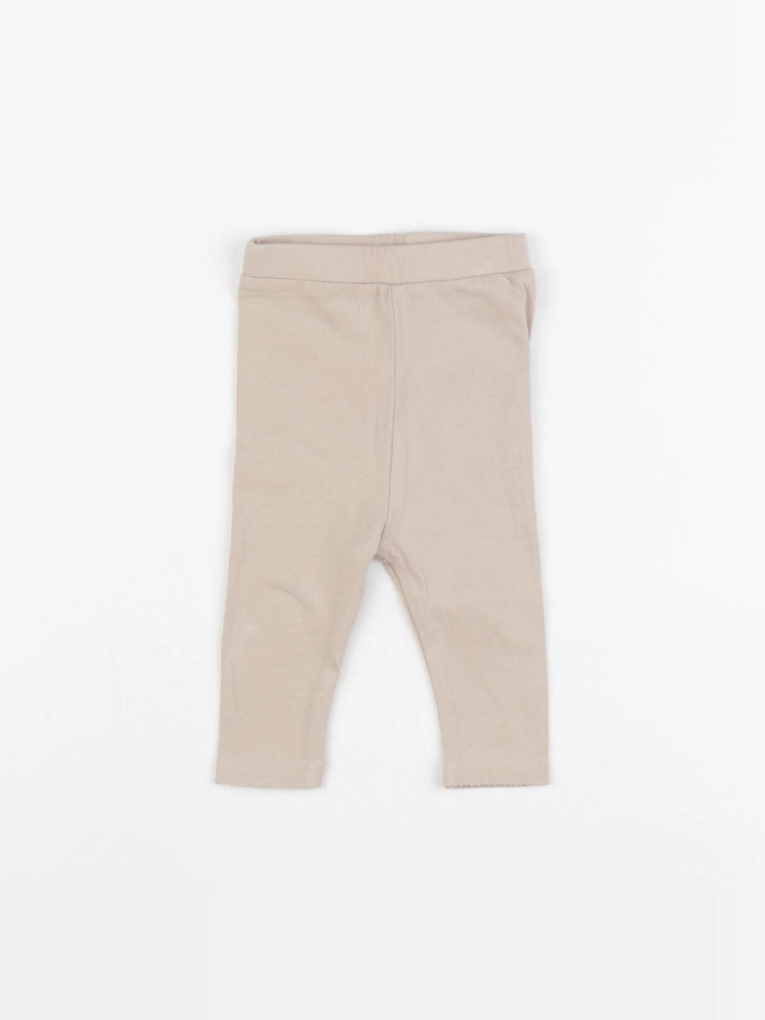 Vertbaudet - legging beige - 3 mois