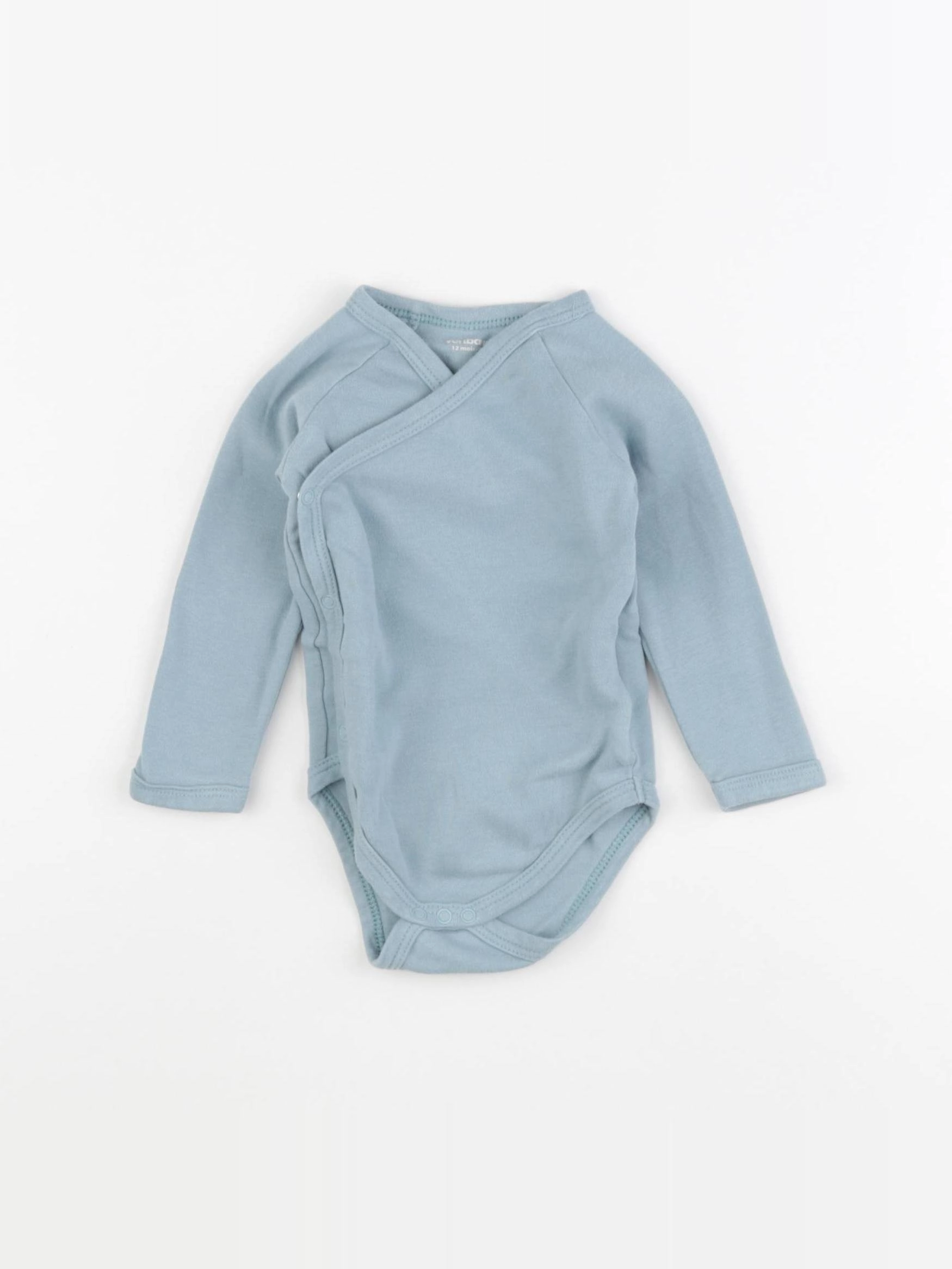 Vertbaudet - body gris - 12 mois