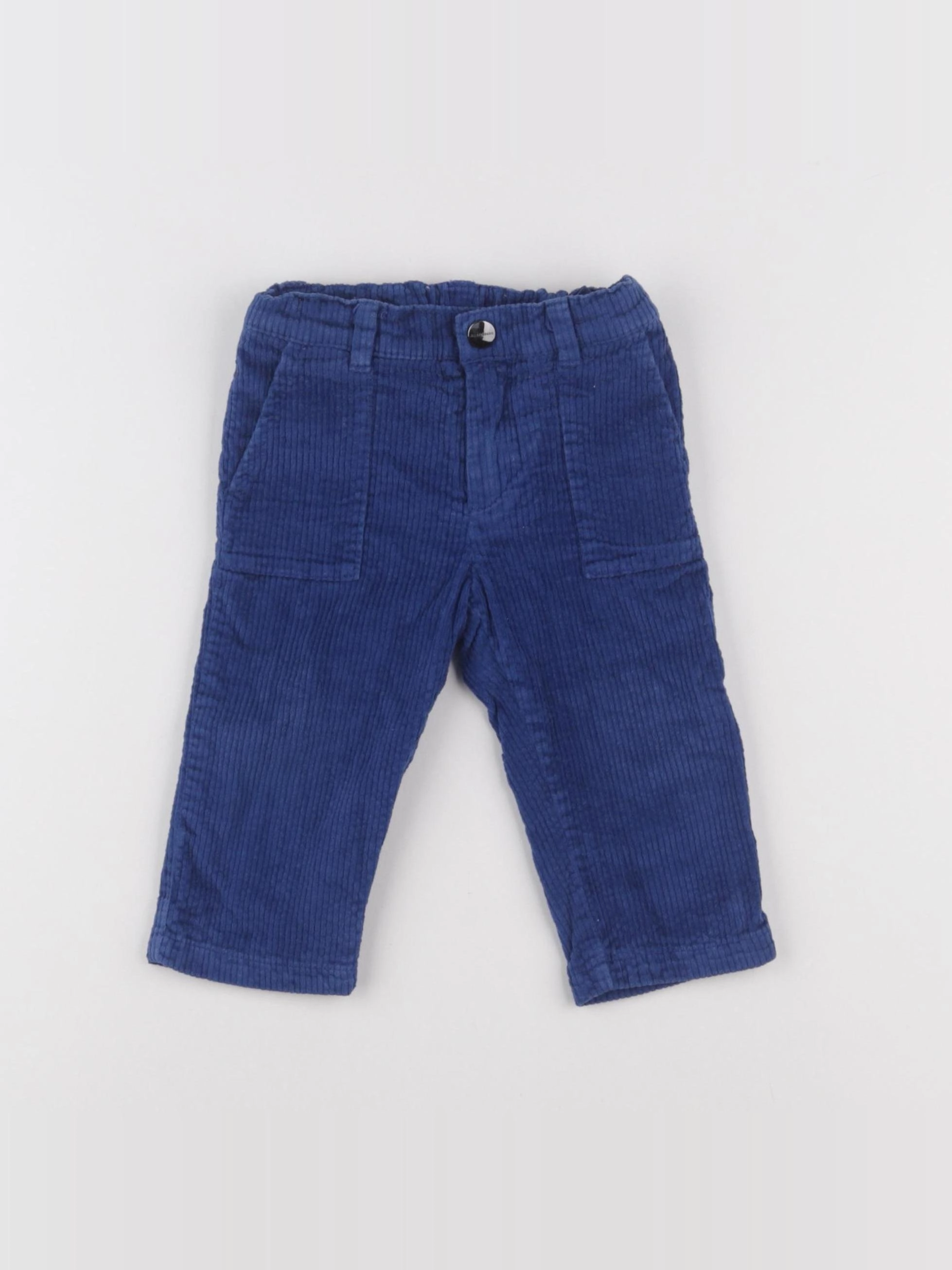 Jacadi - pantalon bleu - 12 mois