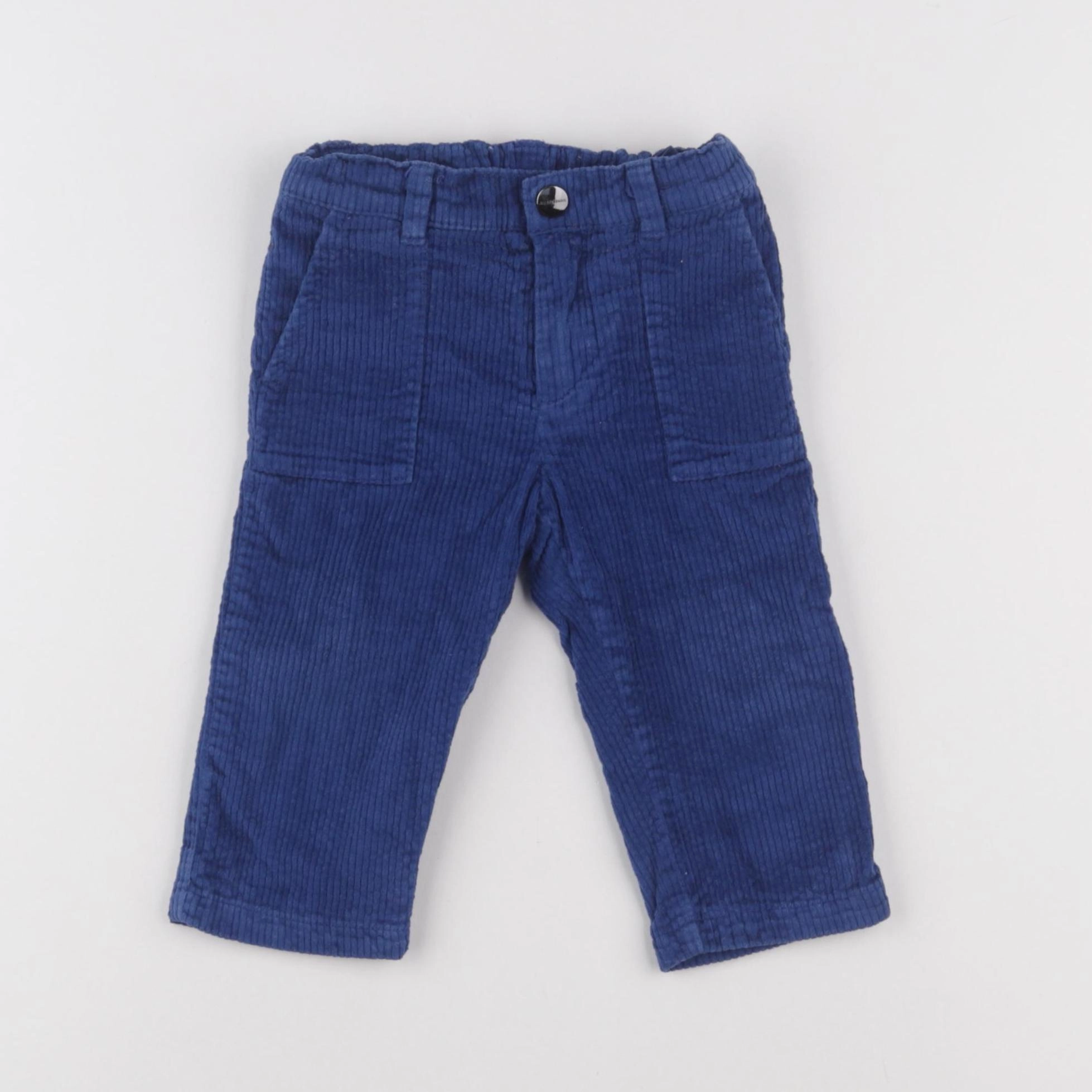 Jacadi - pantalon bleu - 12 mois