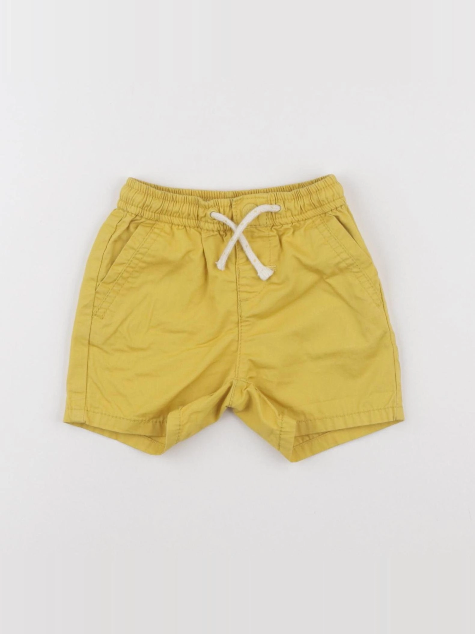 Zara - short jaune - 3/6 mois