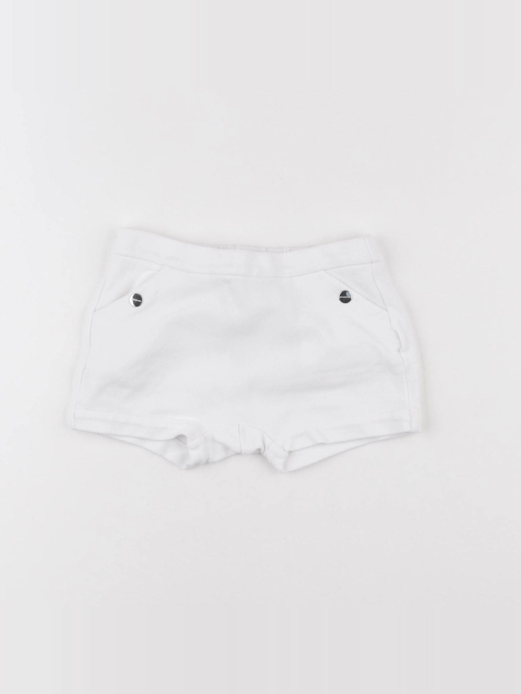 Jacadi - short blanc - 6 mois