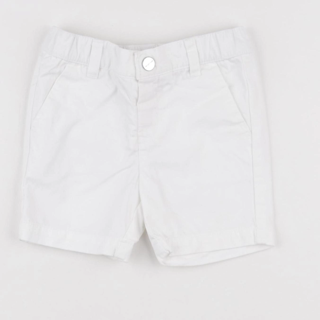 Jacadi - short blanc - 12 mois
