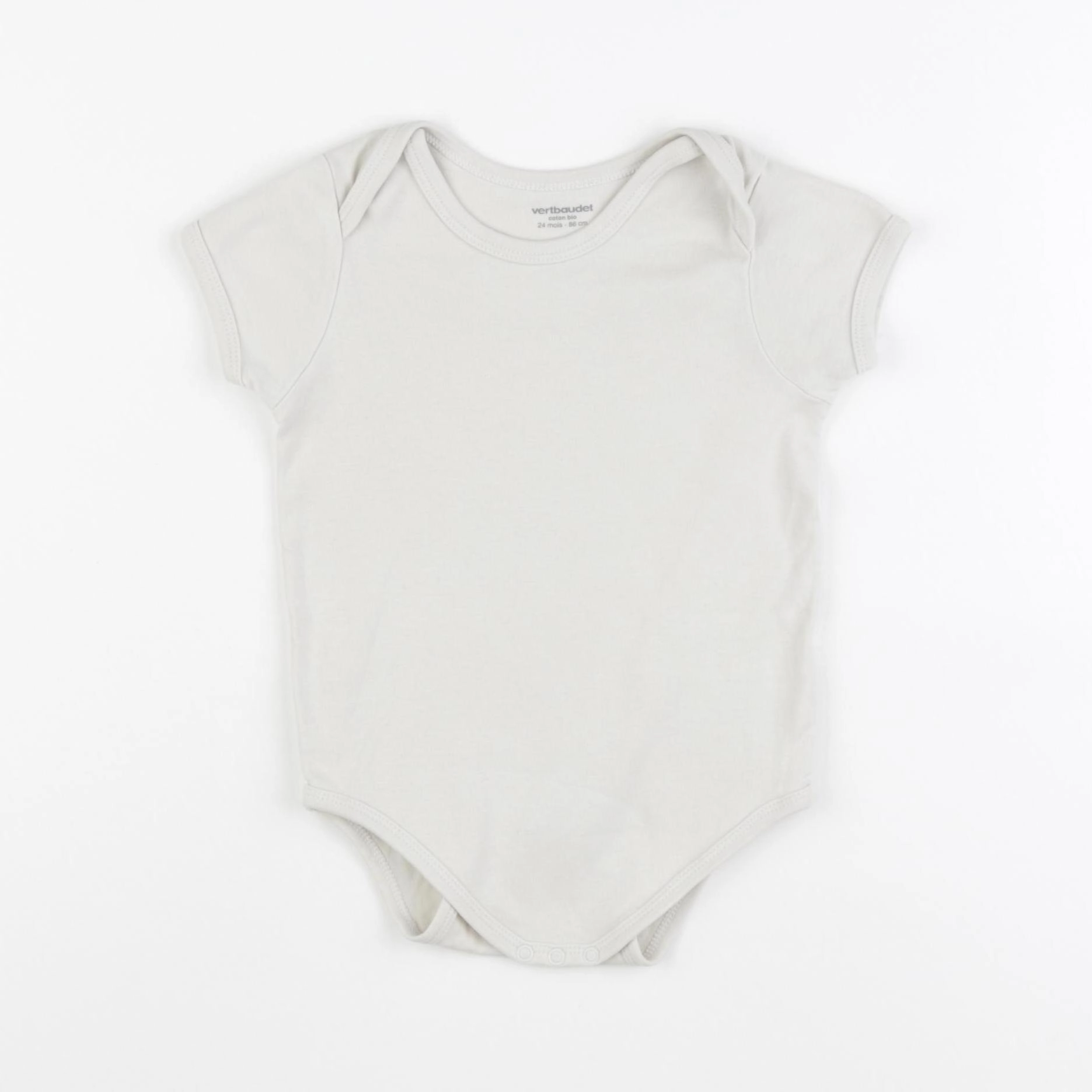 Vertbaudet - body beige - 24 mois
