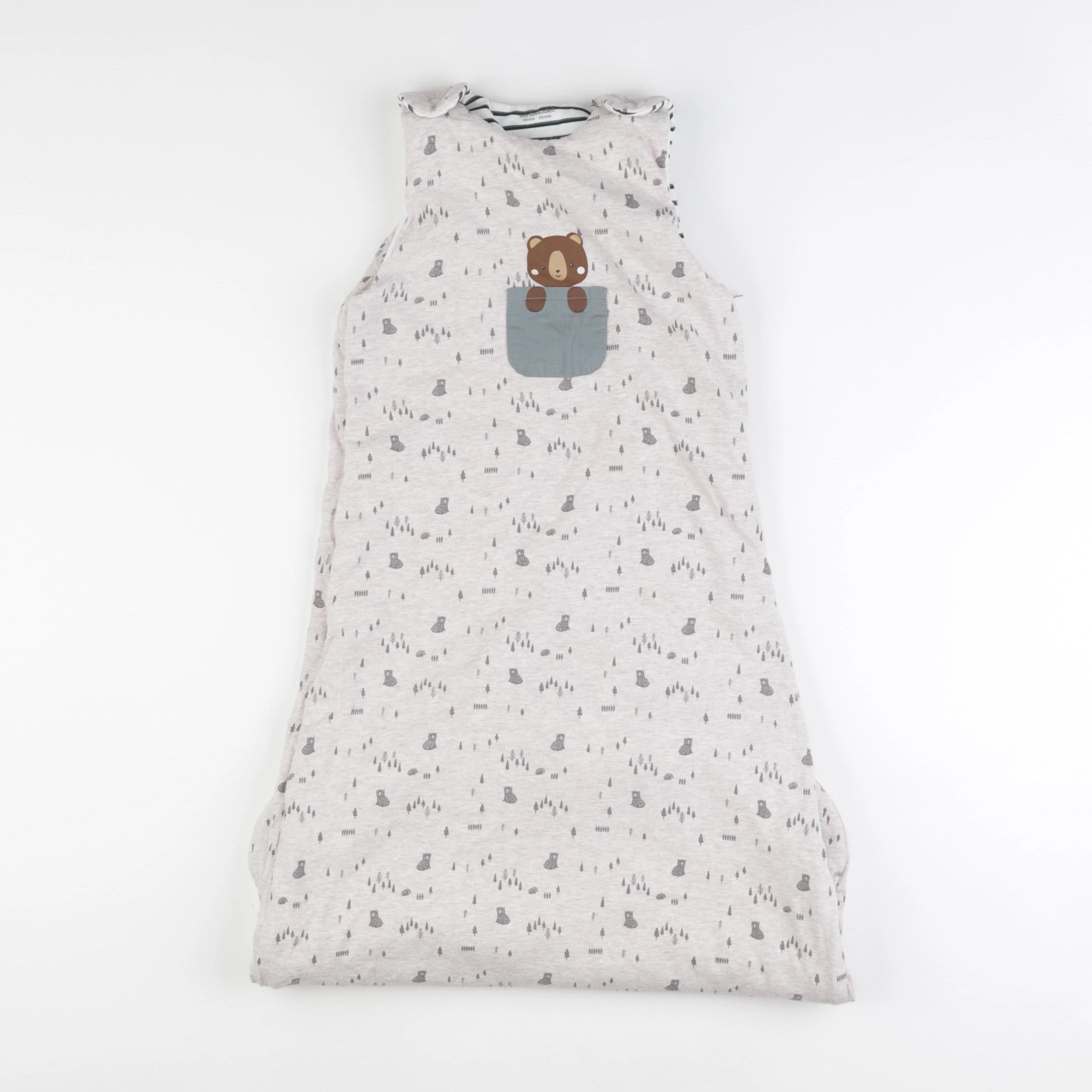 Vertbaudet - gigoteuse gris - 18/36 mois