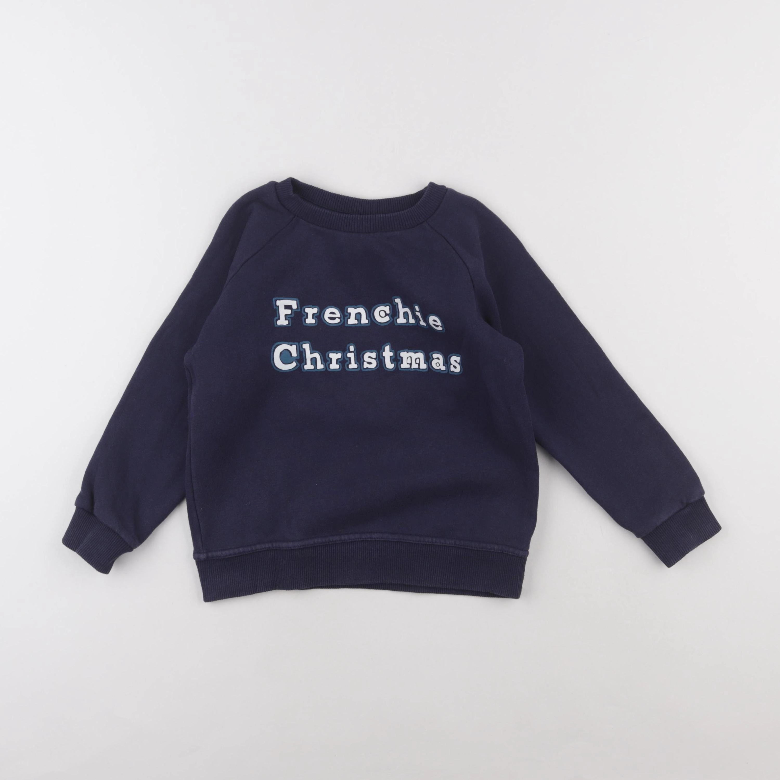 Bonton - sweat bleu - 6 ans