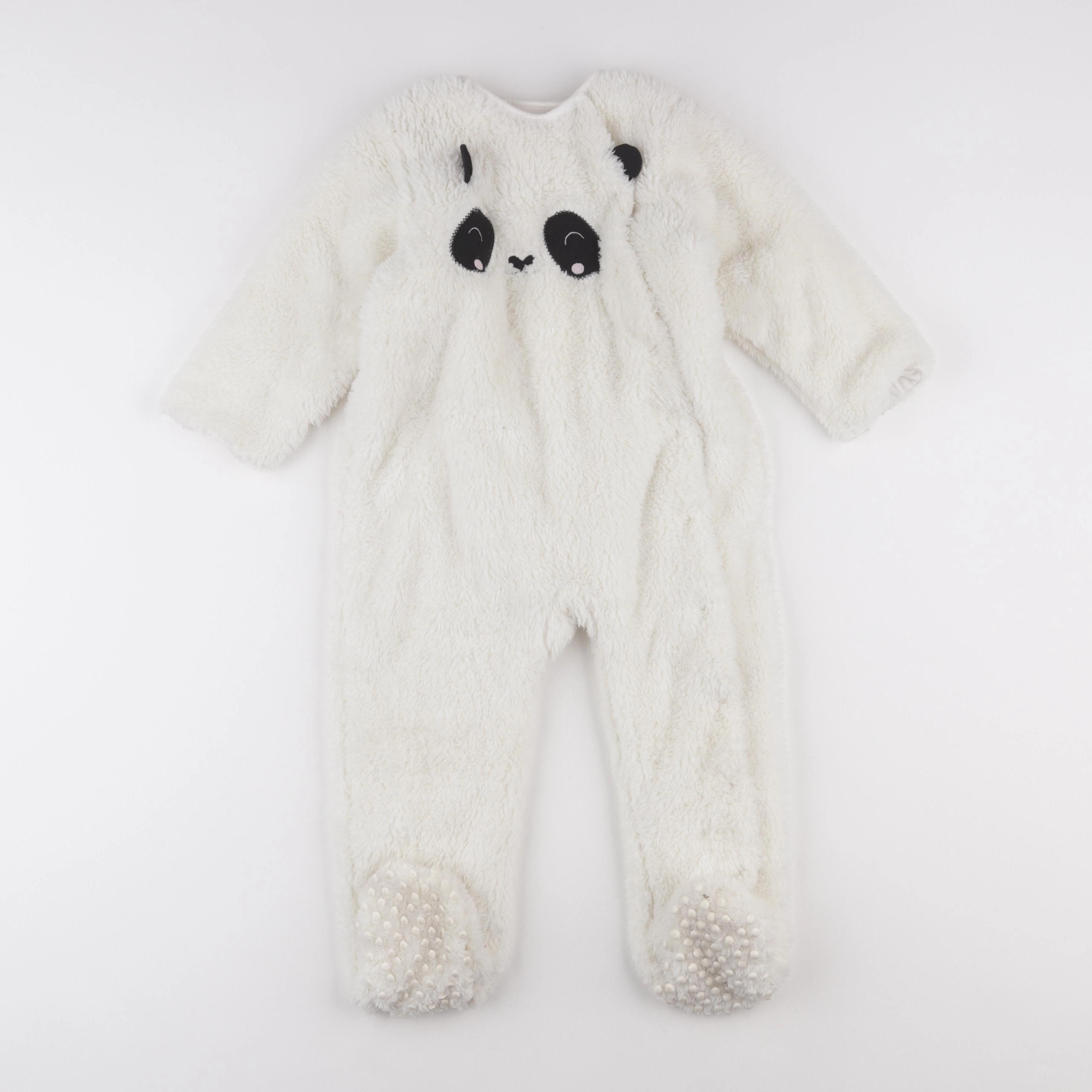 Vertbaudet - pyjama velours beige - 3 ans