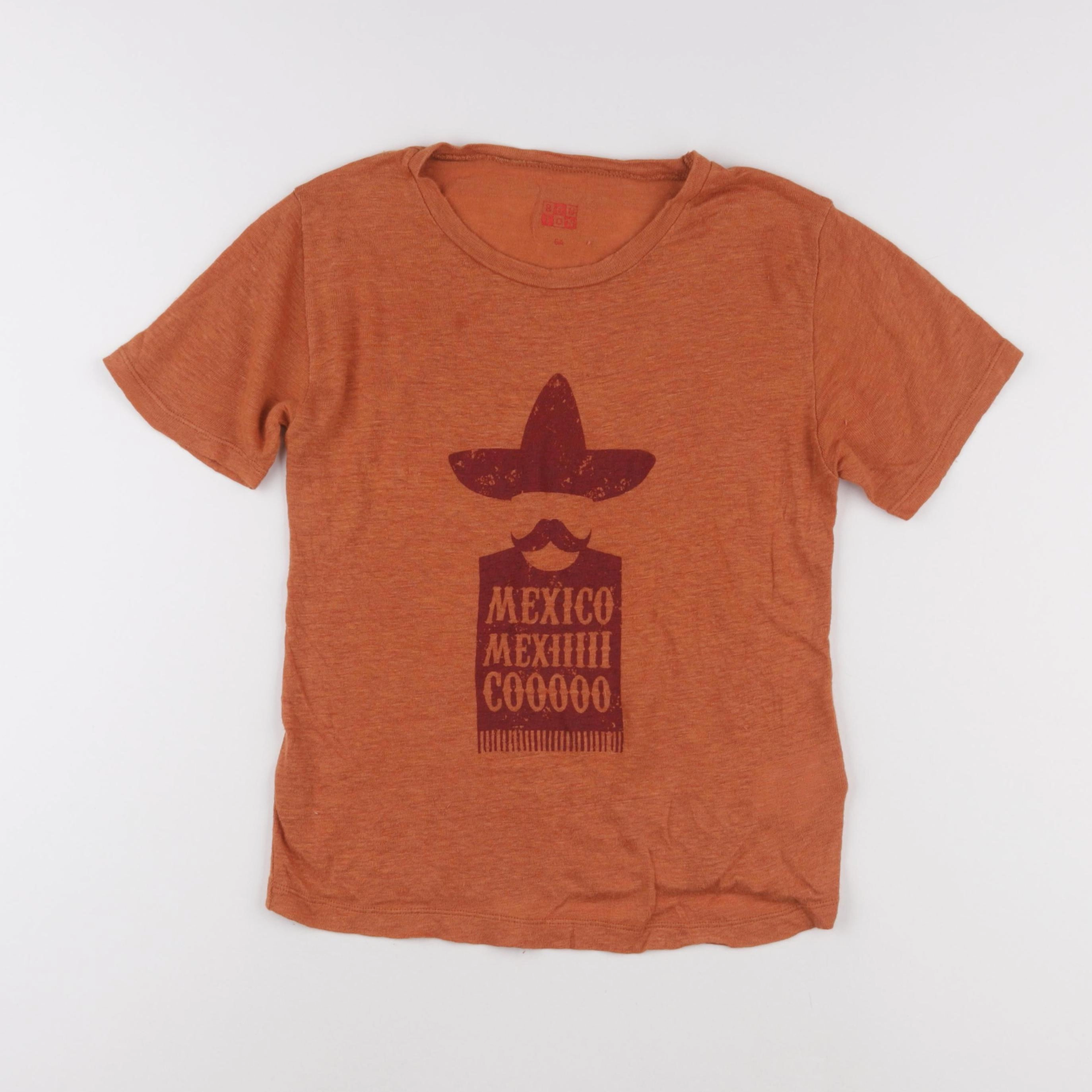 Bonton - tee-shirt marron - 6 ans