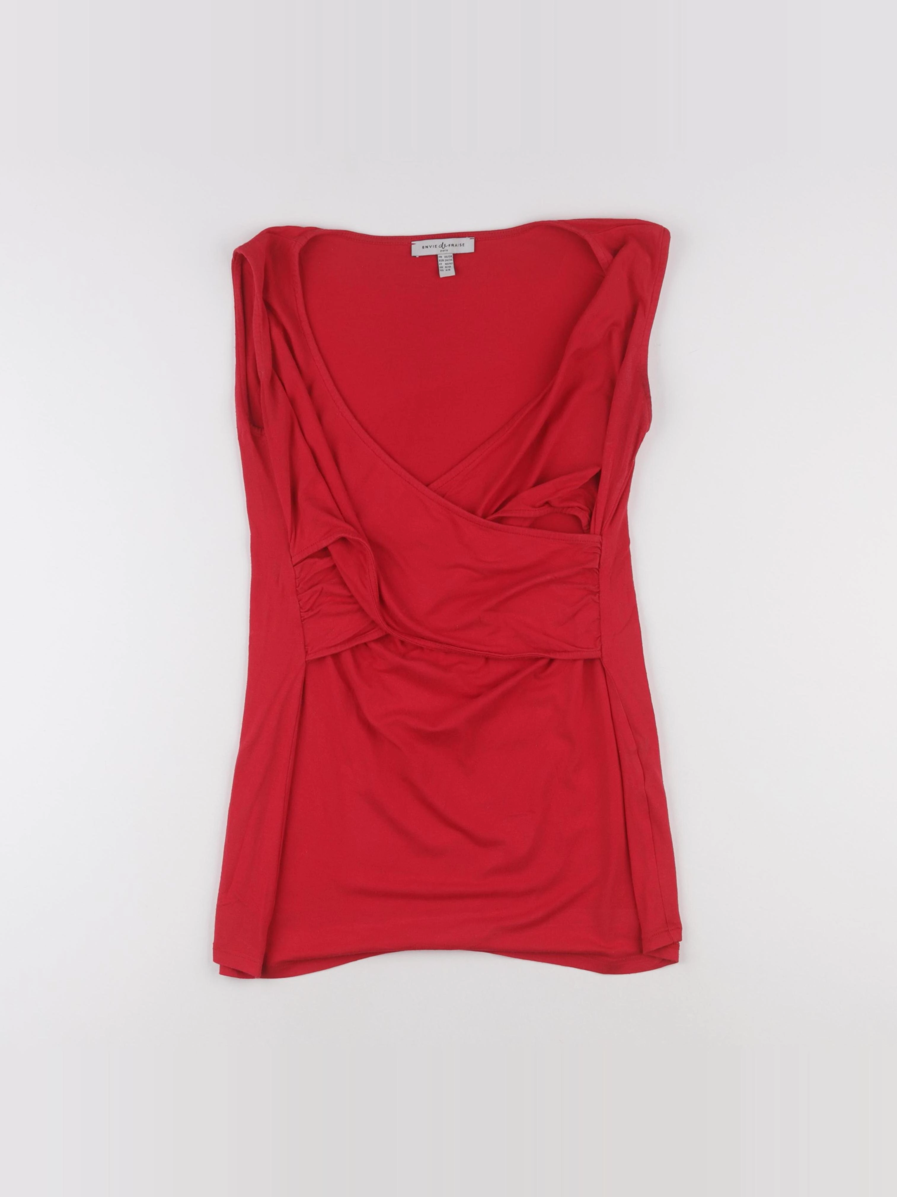 Envie de fraise - tee-shirt grossesse rouge - 36 à 38